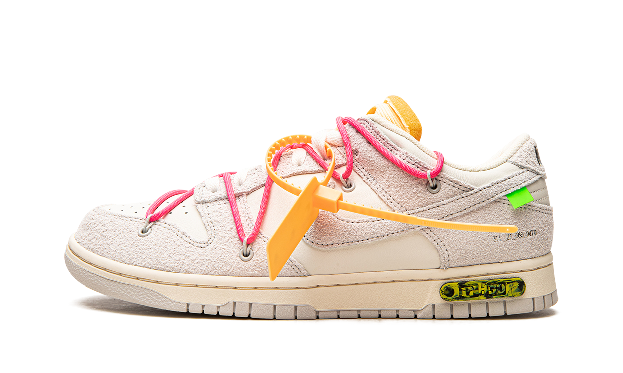 Dunk Low "off White - Lot 17" - 1
