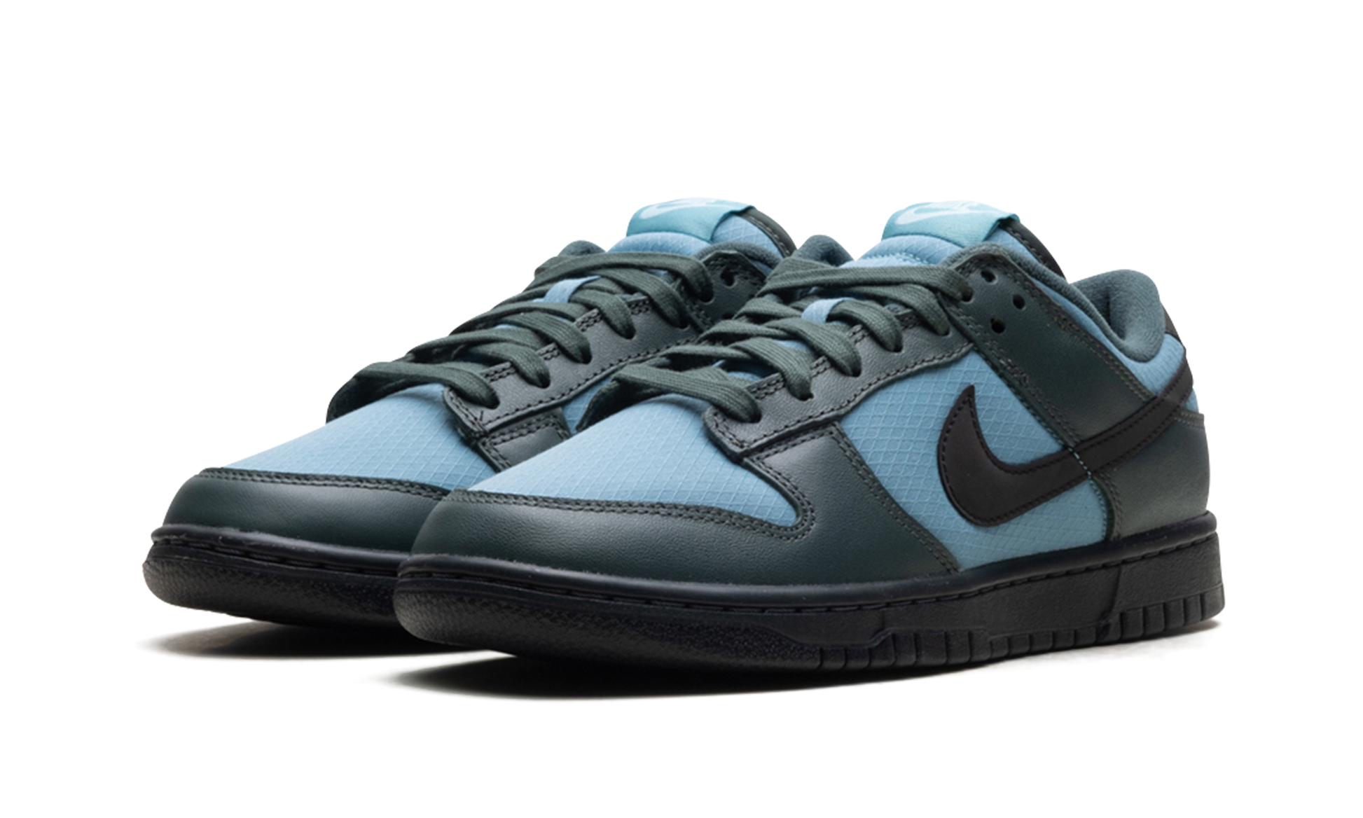 Dunk Low Retro Se "vintage Green Denim Turquoise Anthracite Black" - 2