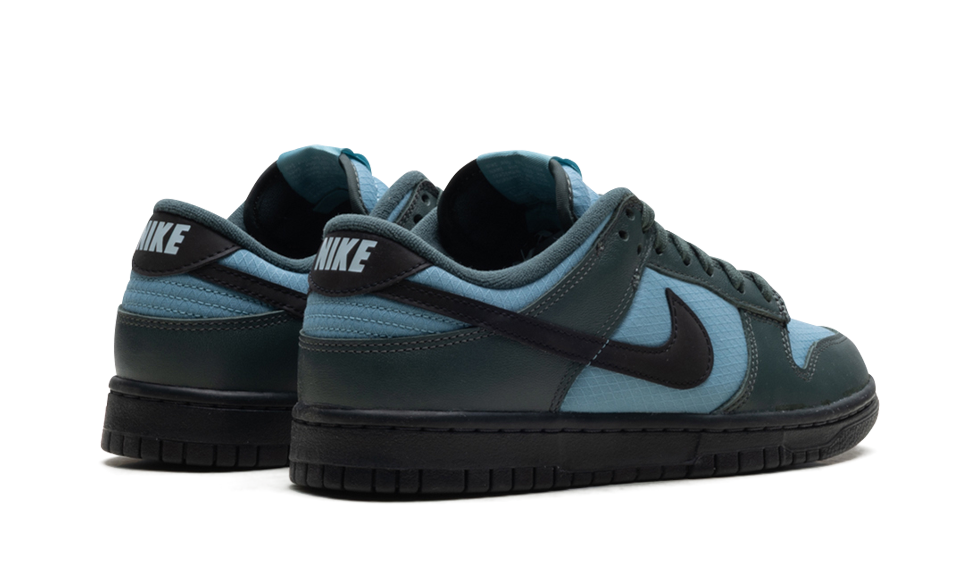 Dunk Low Retro Se "vintage Green Denim Turquoise Anthracite Black" - 3