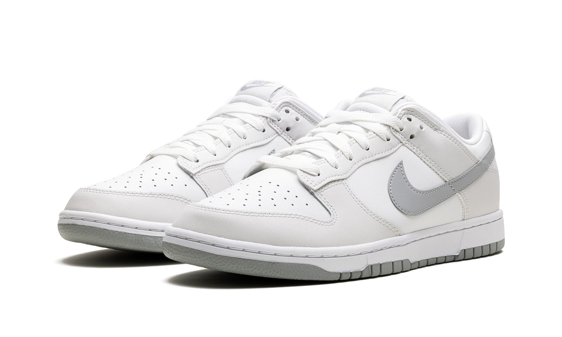 Dunk Low Retro "summit White Light Smoke Grey" - 2