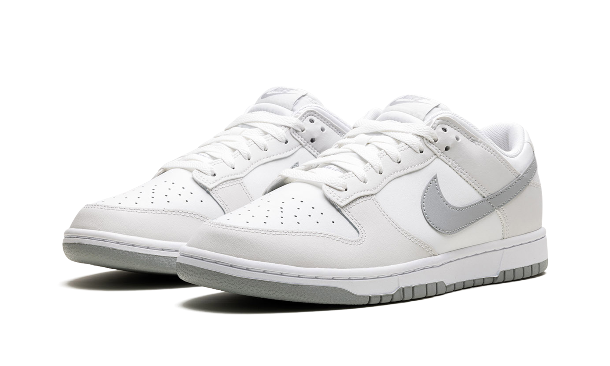 Dunk Low Retro "summit White Light Smoke Grey" - 2