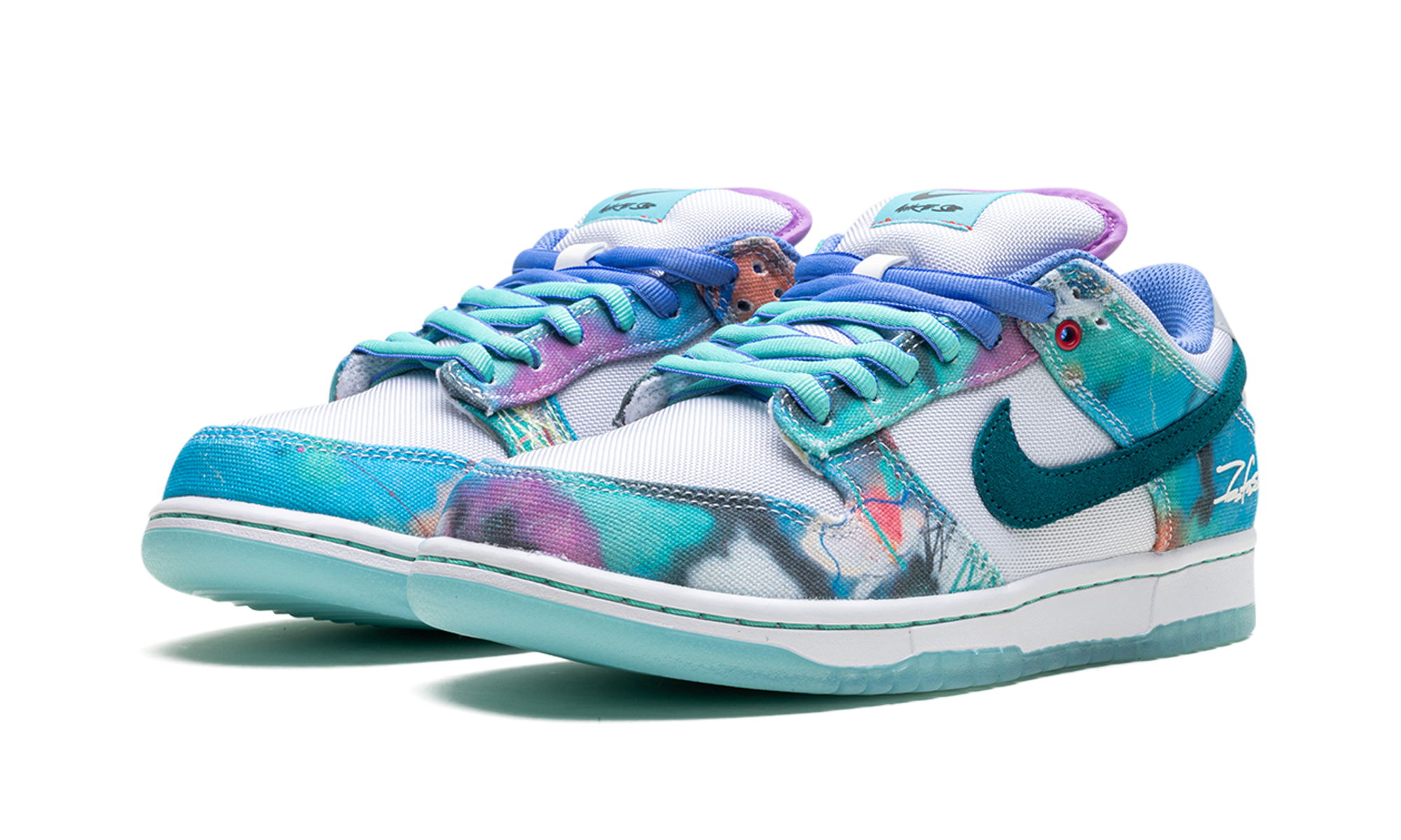 Dunk Low Sb "futura Laboratories - Bleached Aqua" - 2