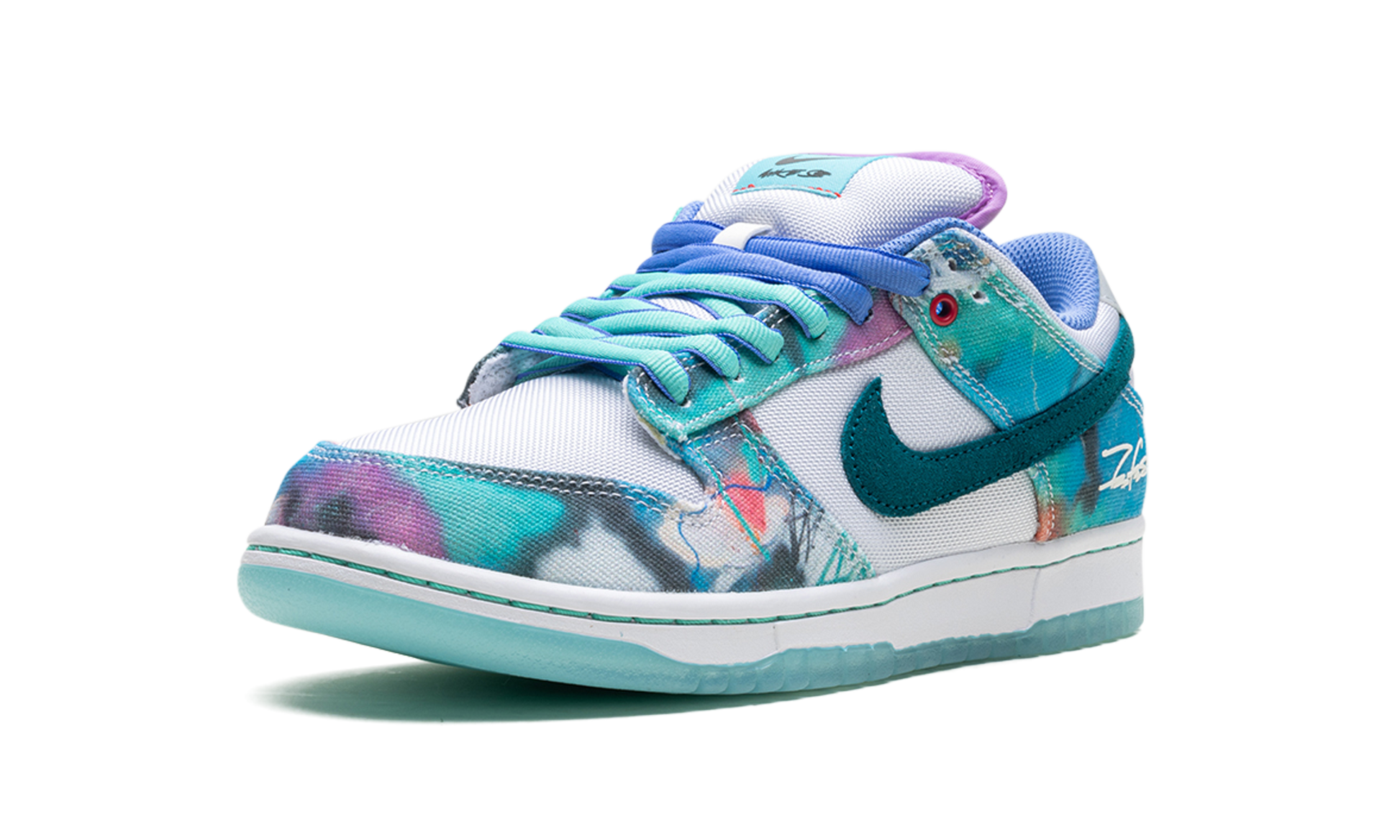 Dunk Low Sb "futura Laboratories - Bleached Aqua" - 4