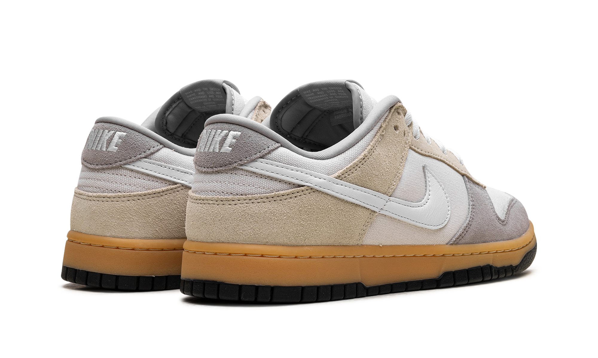 Dunk Low "suede & Canvas" - 3