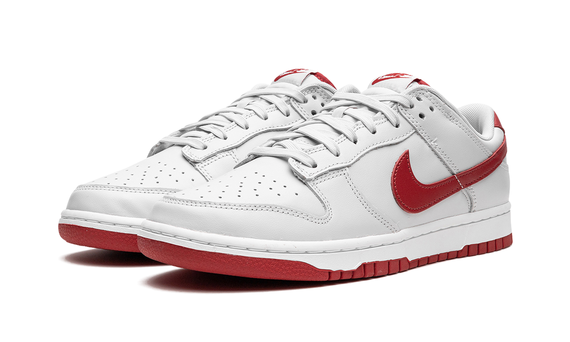 Dunk Low "vast Grey / Varsity Red" - 2