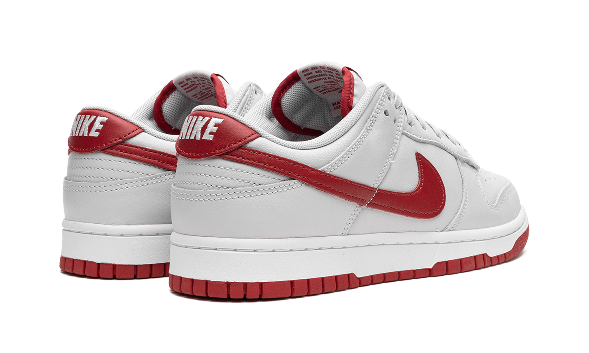 Dunk Low "vast Grey / Varsity Red" - 3