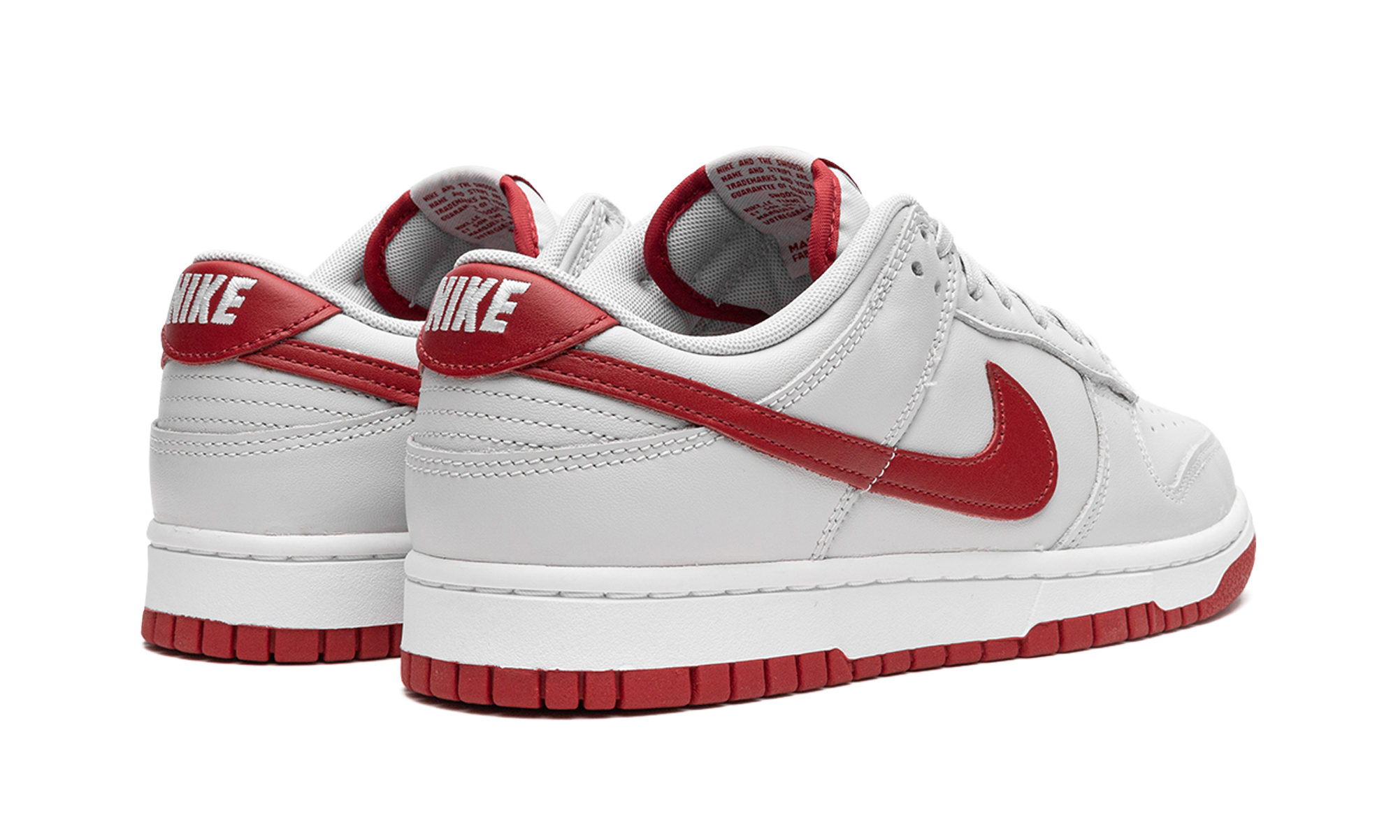 Dunk Low "vast Grey / Varsity Red" - 3