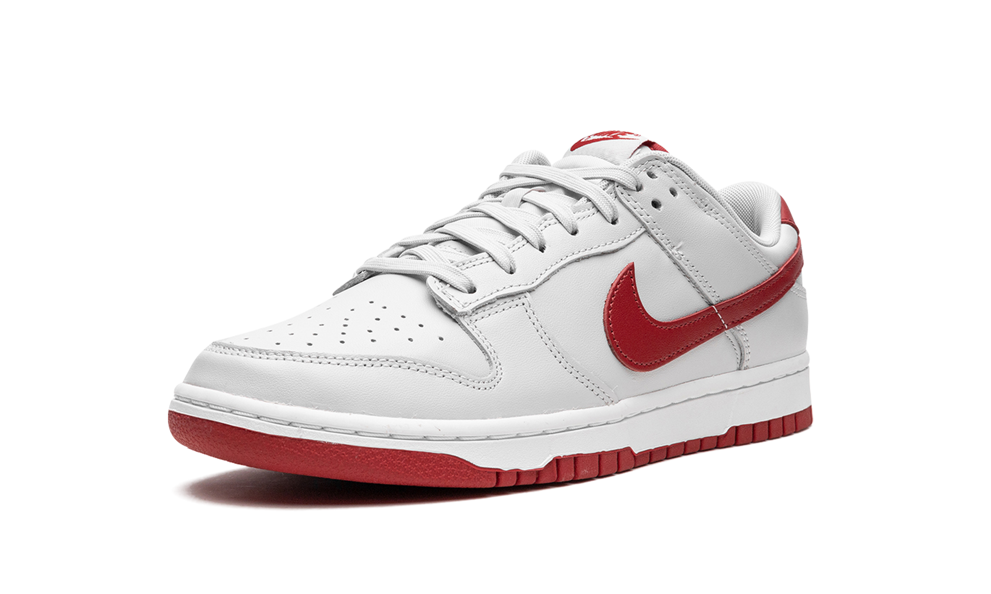 Dunk Low "vast Grey / Varsity Red" - 4