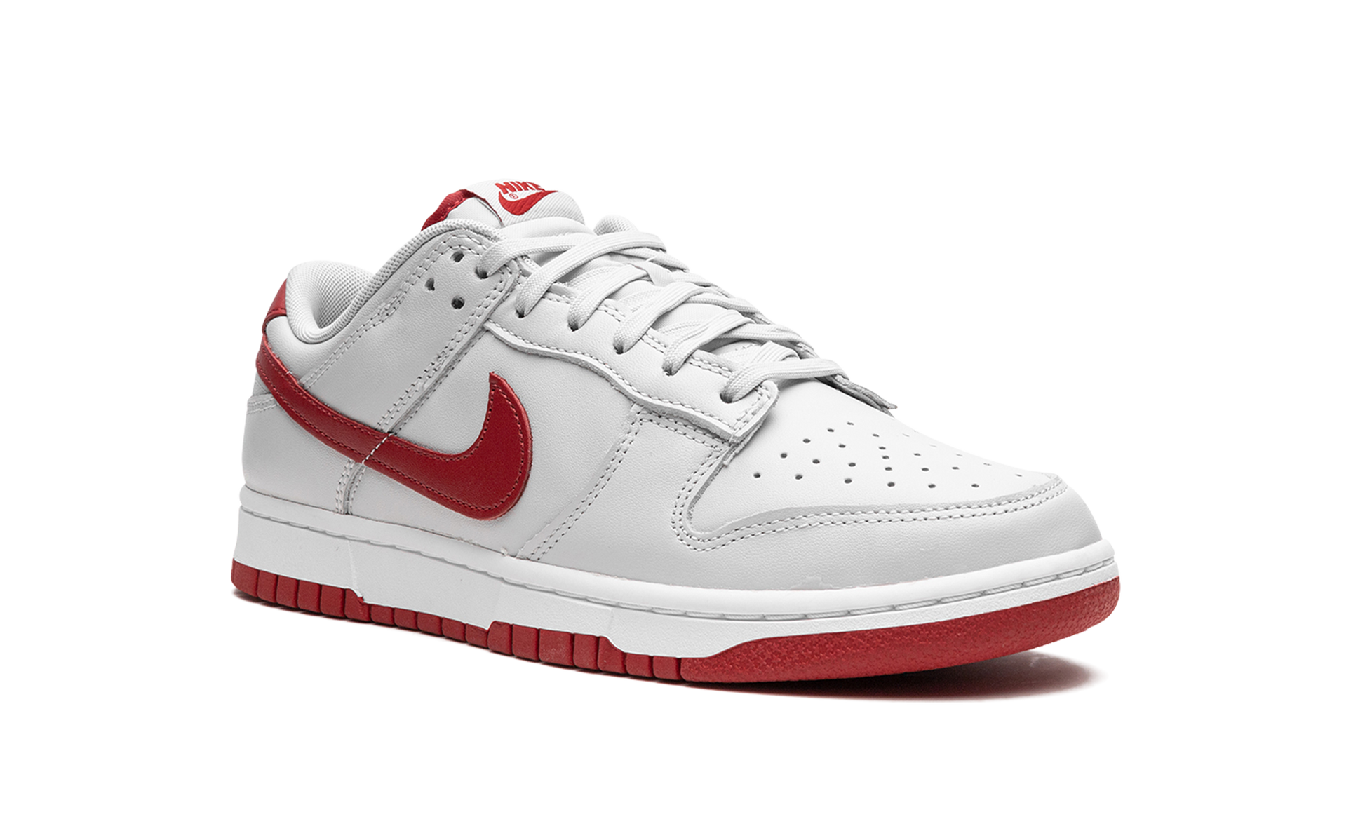 Dunk Low "vast Grey / Varsity Red" - 7