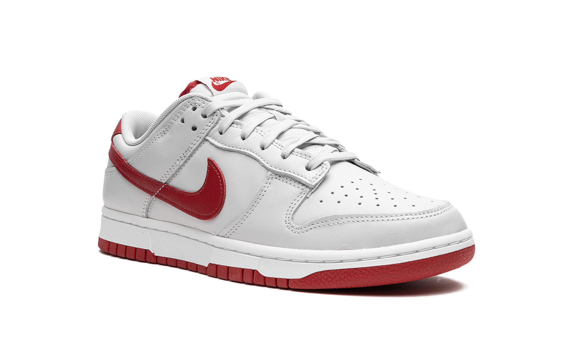 Dunk Low "vast Grey / Varsity Red" - 7