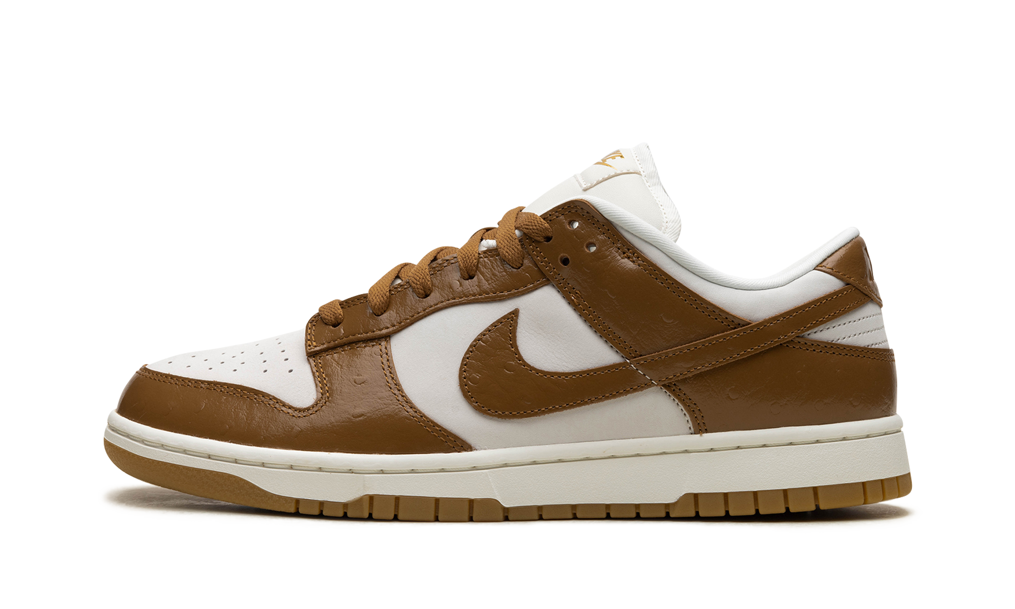 Dunk Low Wmns "brown Ostrich" - 1