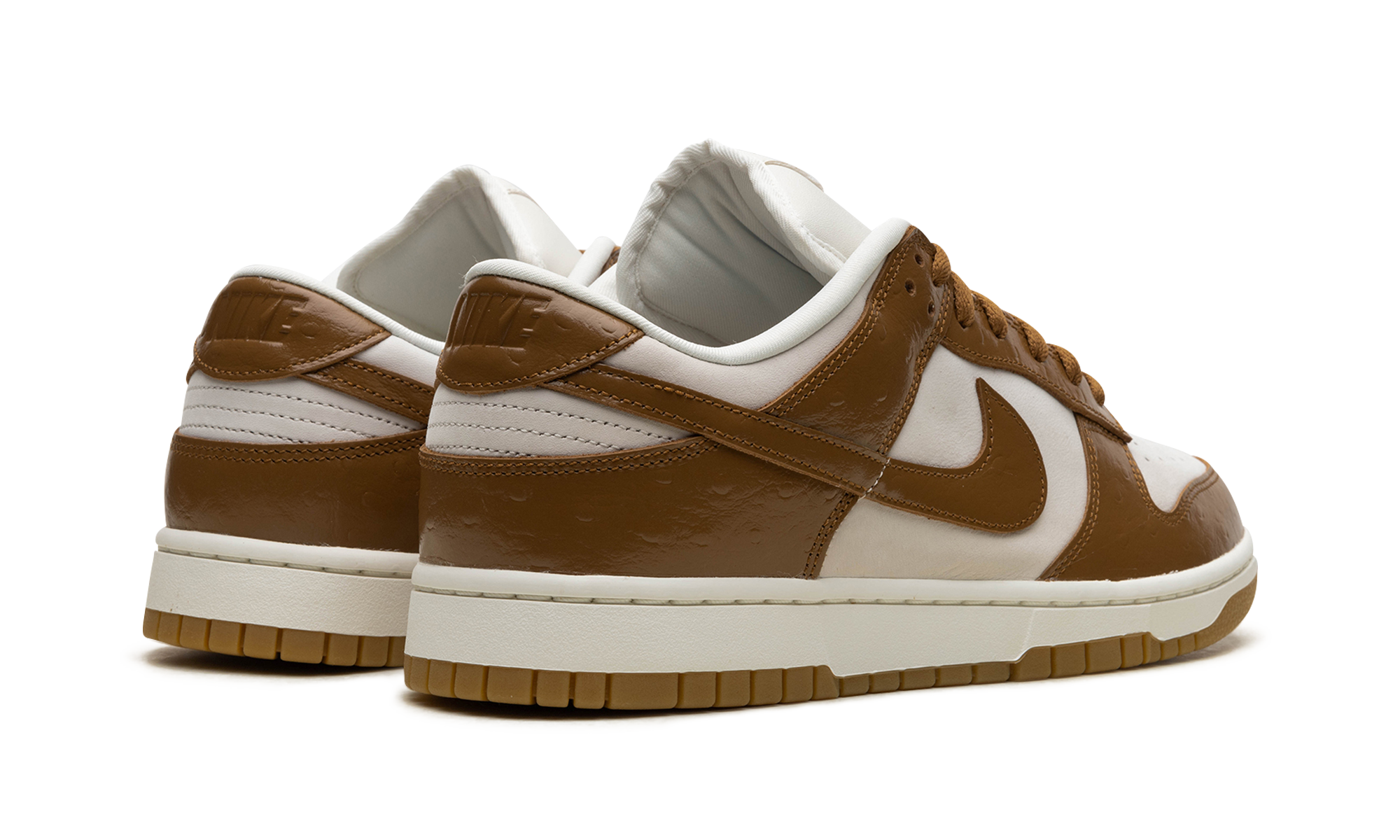 Dunk Low Wmns "brown Ostrich" - 3