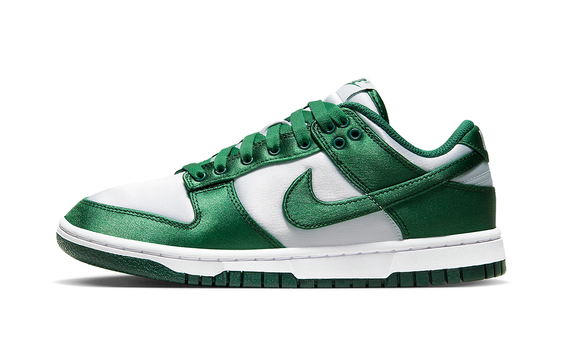 Dunk Low Wmns "green Satin" - 1