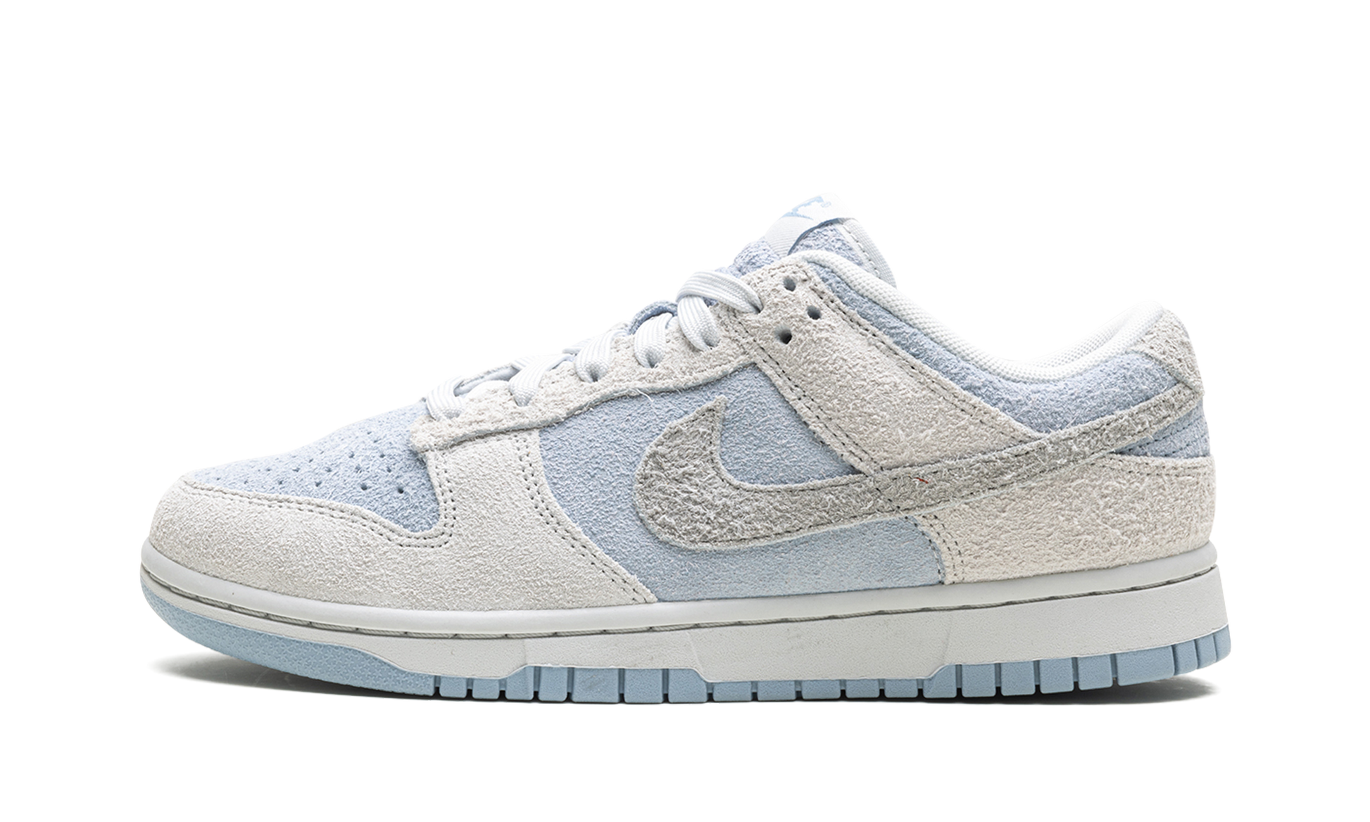Dunk Low Wmns "suede - Photon Dust / Light Armory Blue" - 1