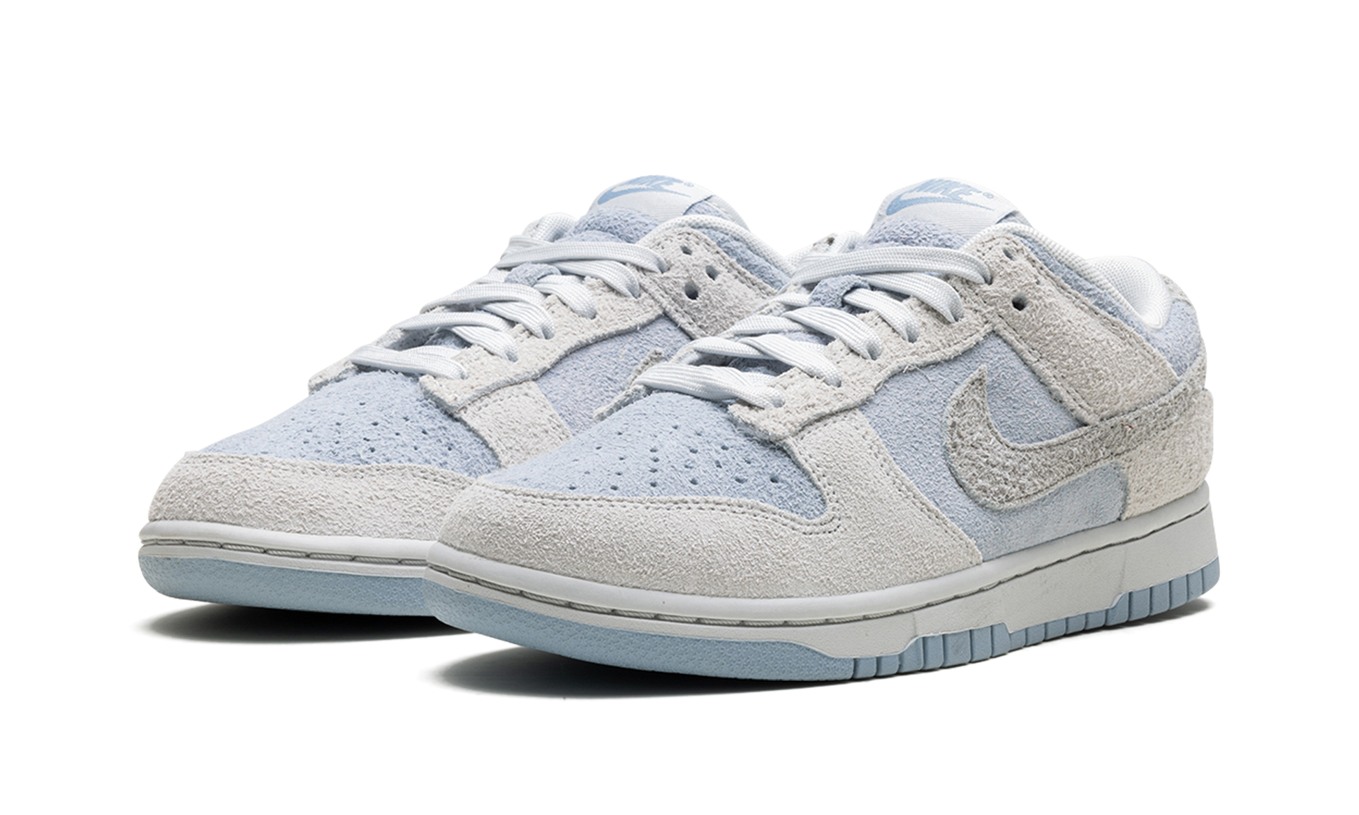 Dunk Low Wmns "suede - Photon Dust / Light Armory Blue" - 2