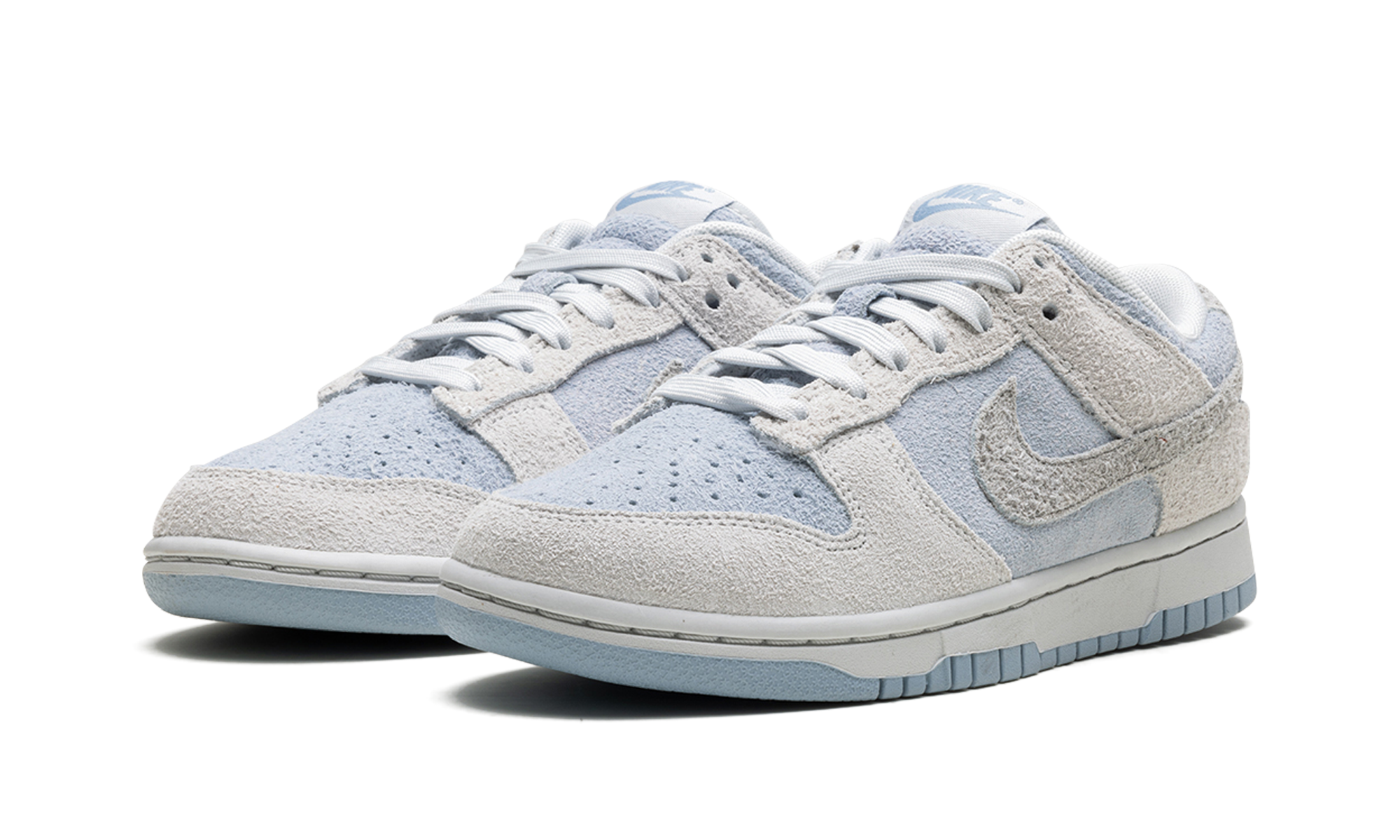 Dunk Low Wmns "suede - Photon Dust / Light Armory Blue" - 2