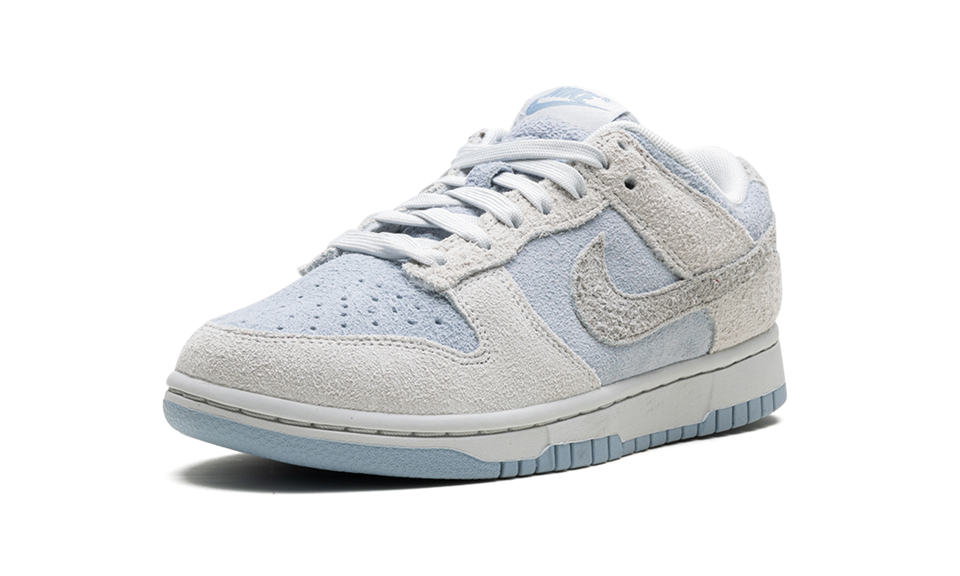 Dunk Low Wmns "suede - Photon Dust / Light Armory Blue" - 4