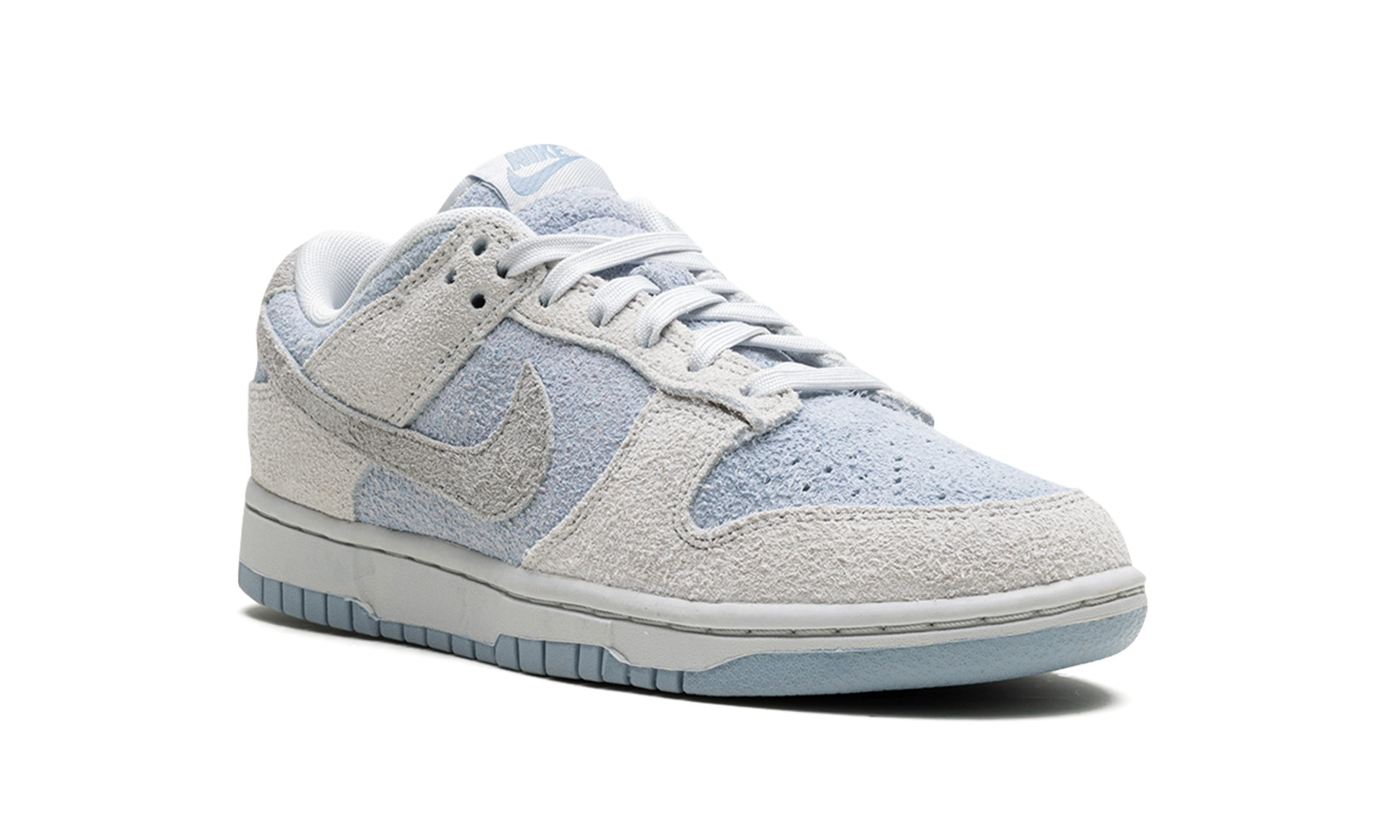 Dunk Low Wmns "suede - Photon Dust / Light Armory Blue" - 7