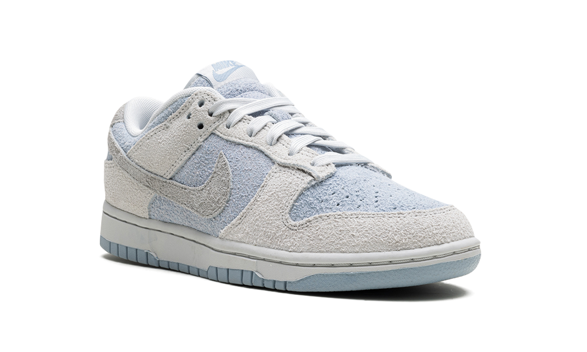 Dunk Low Wmns "suede - Photon Dust / Light Armory Blue" - 7