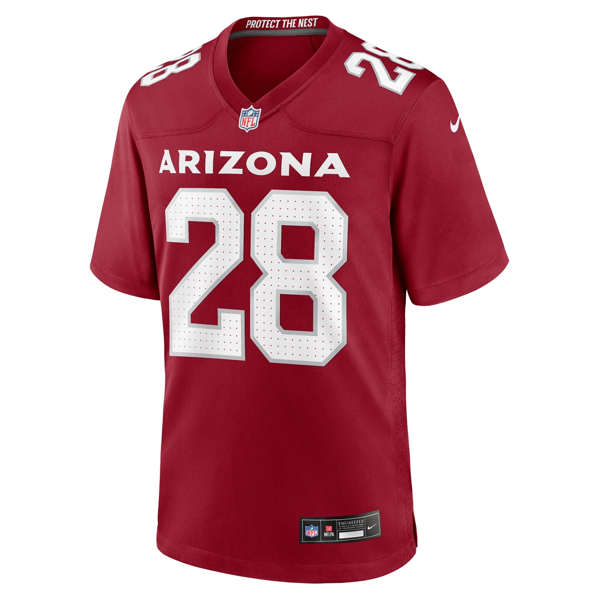 Elijah Jones Arizona Cardinals Nike Team Game Jersey -  Cardinal