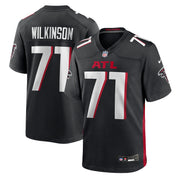 Elijah Wilkinson Atlanta Falcons Nike Team Game Jersey -  Black