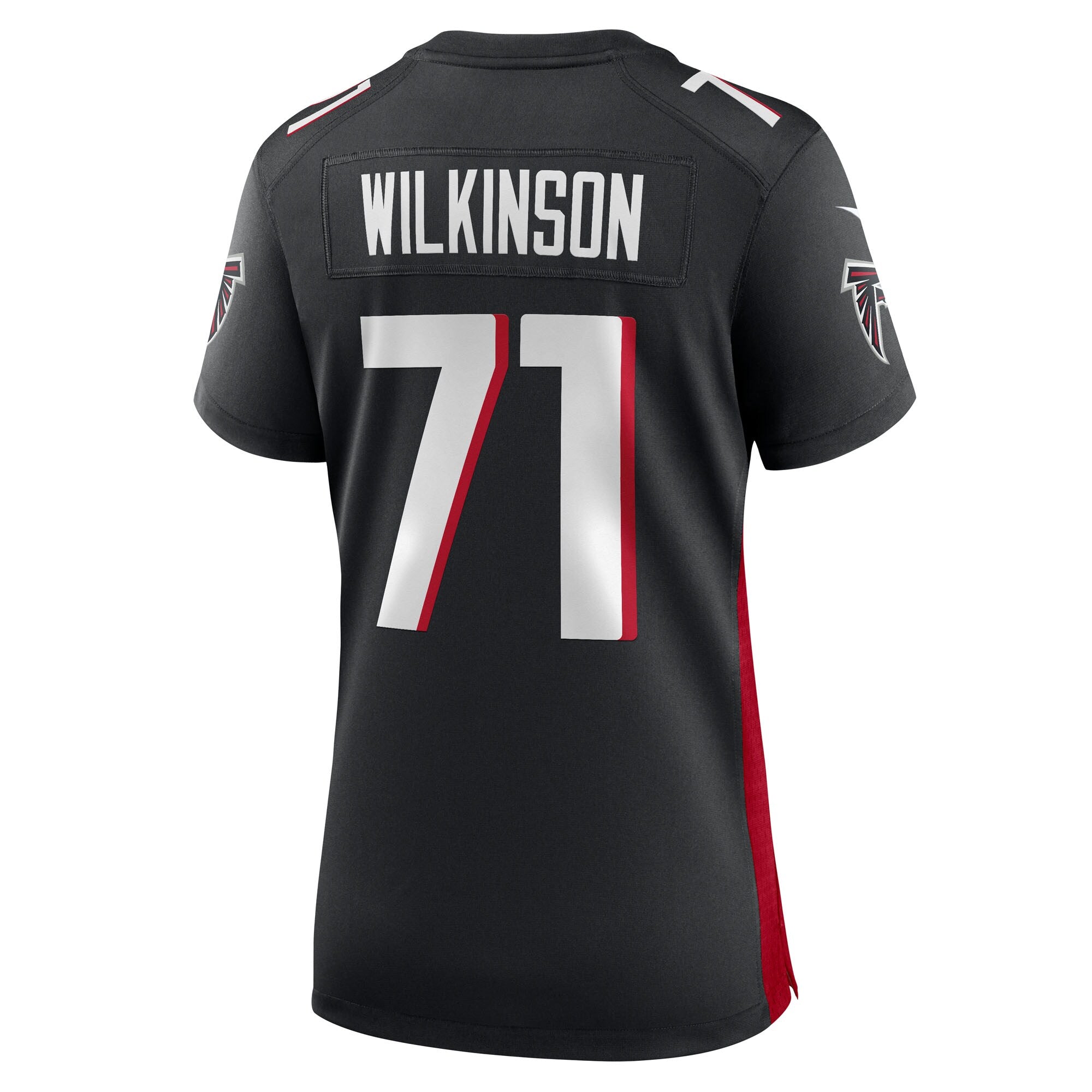 Elijah Wilkinson Atlanta Falcons Nike Women's Team Game Jersey -  Black