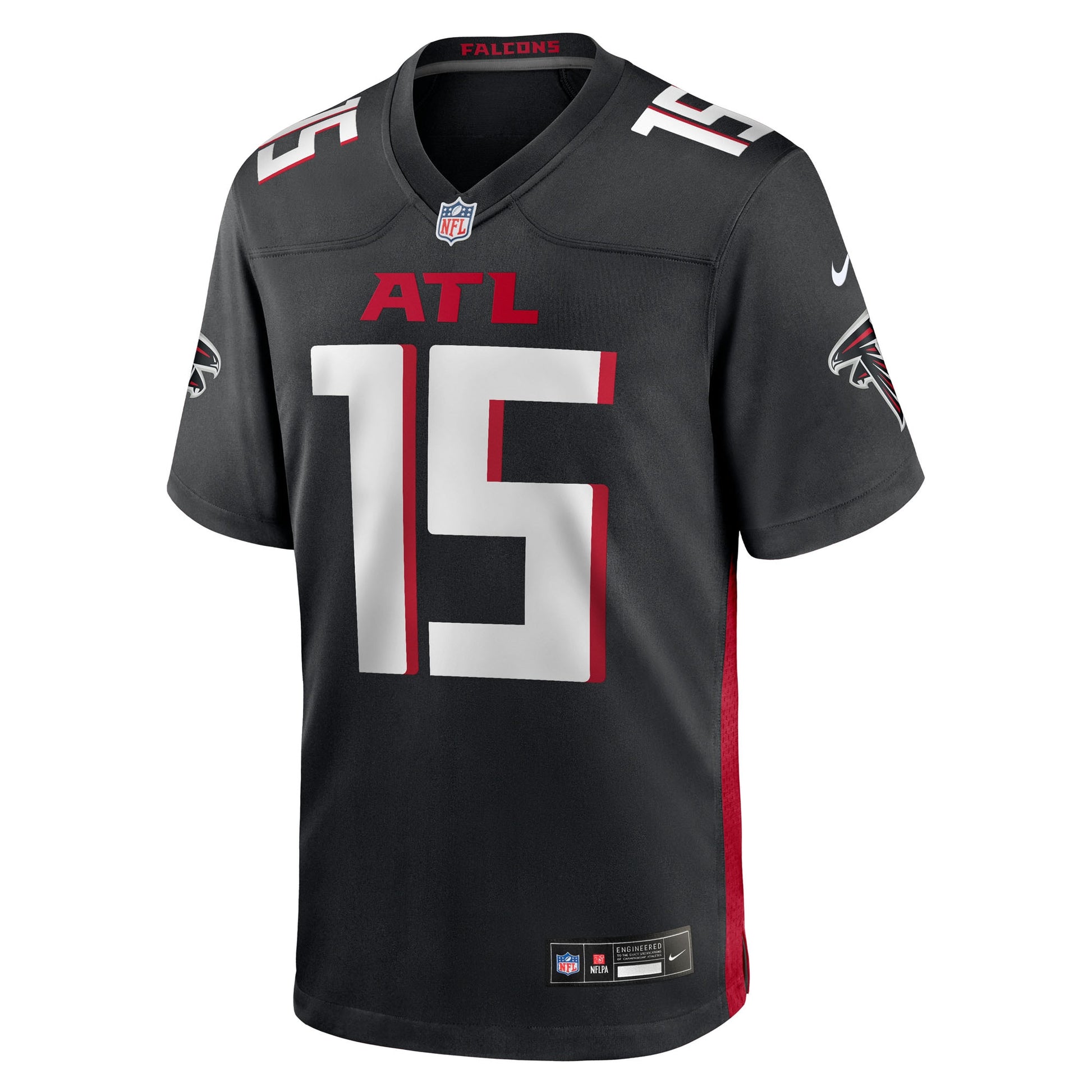 Emory Jones Atlanta Falcons Nike Team Game Jersey -  Black