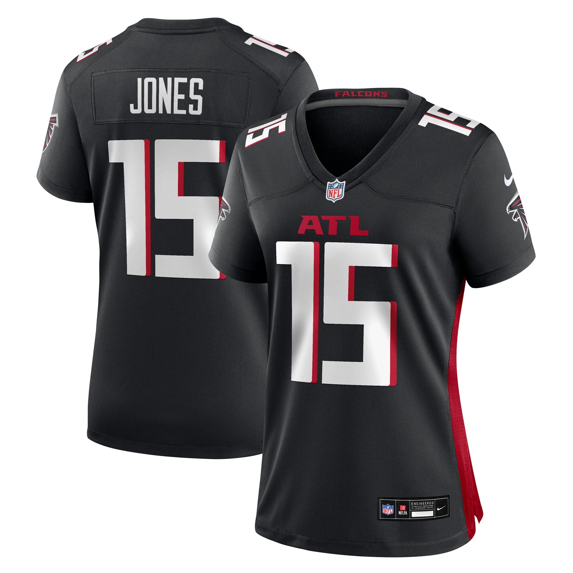 Emory Jones Atlanta Falcons Nike Women's Team Game Jersey -  Black