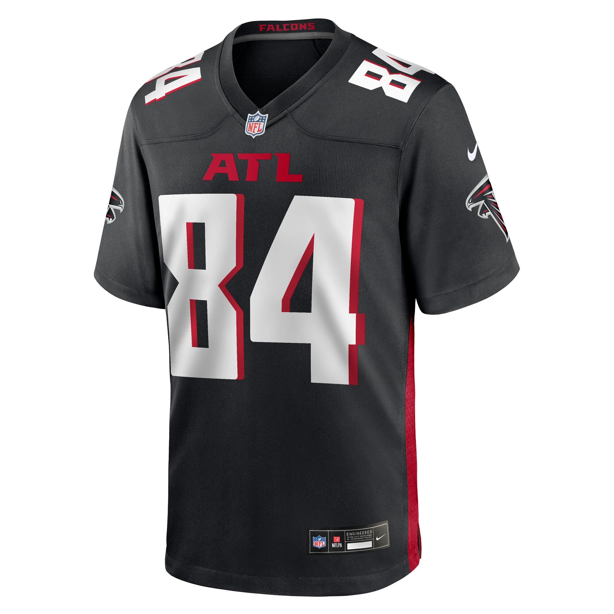 Feleipe Franks Atlanta Falcons Nike Team Game Jersey -  Black