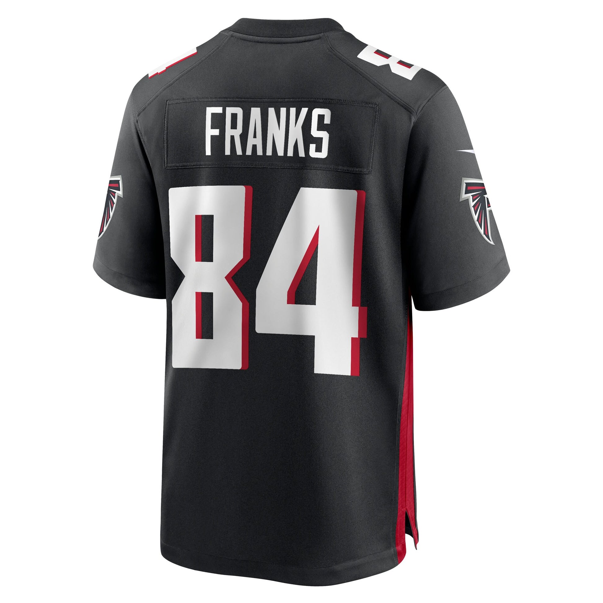 Feleipe Franks Atlanta Falcons Nike Team Game Jersey -  Black