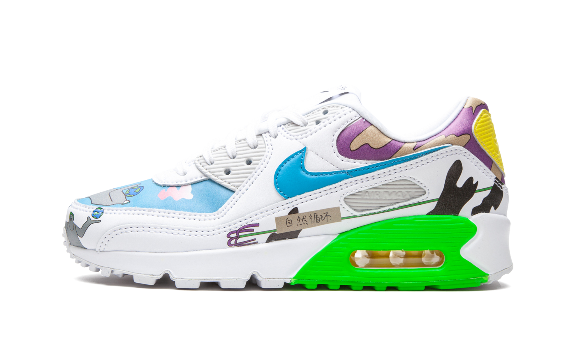 Flyleather Air Max 90 Qs "ruohan Wang" - 1