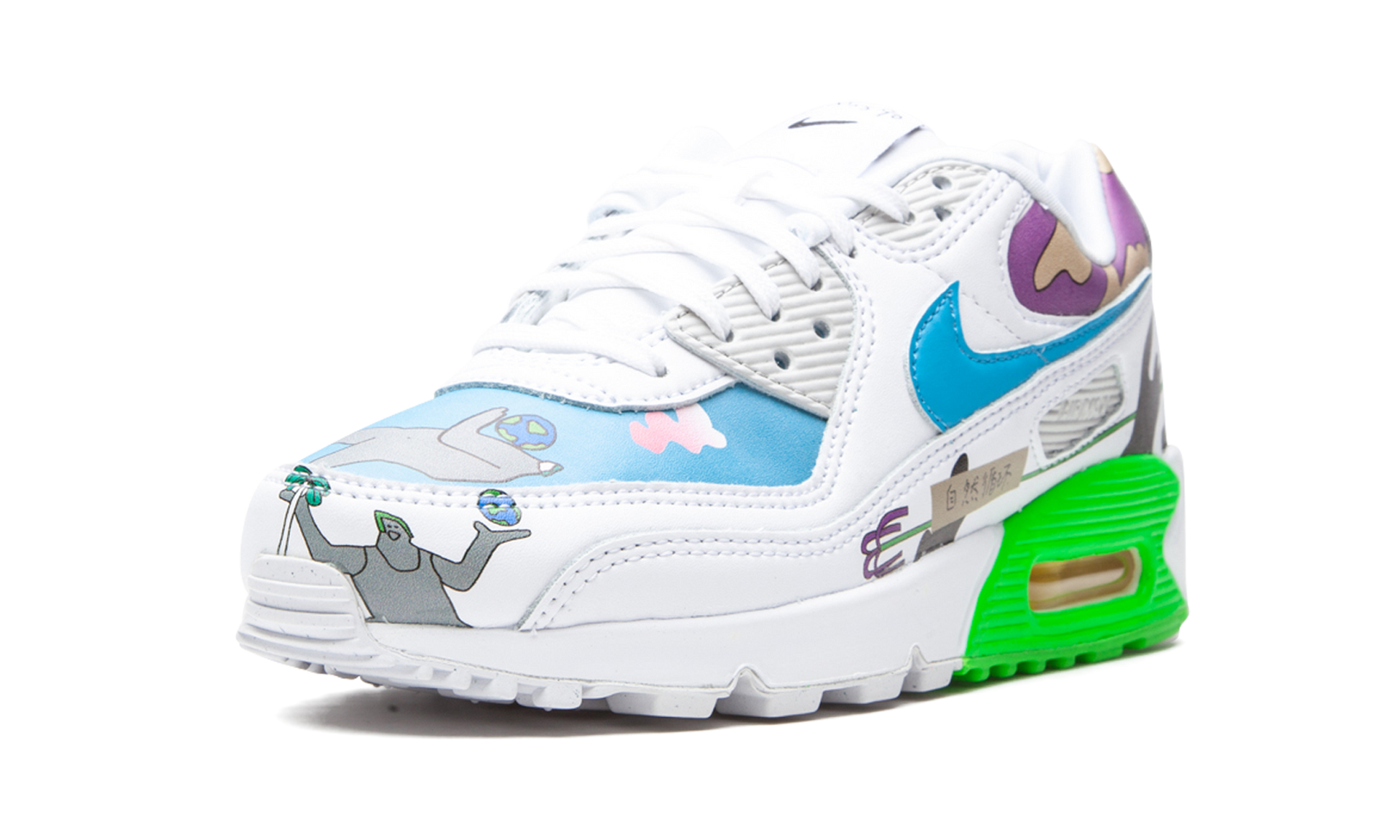 Flyleather Air Max 90 Qs "ruohan Wang" - 4