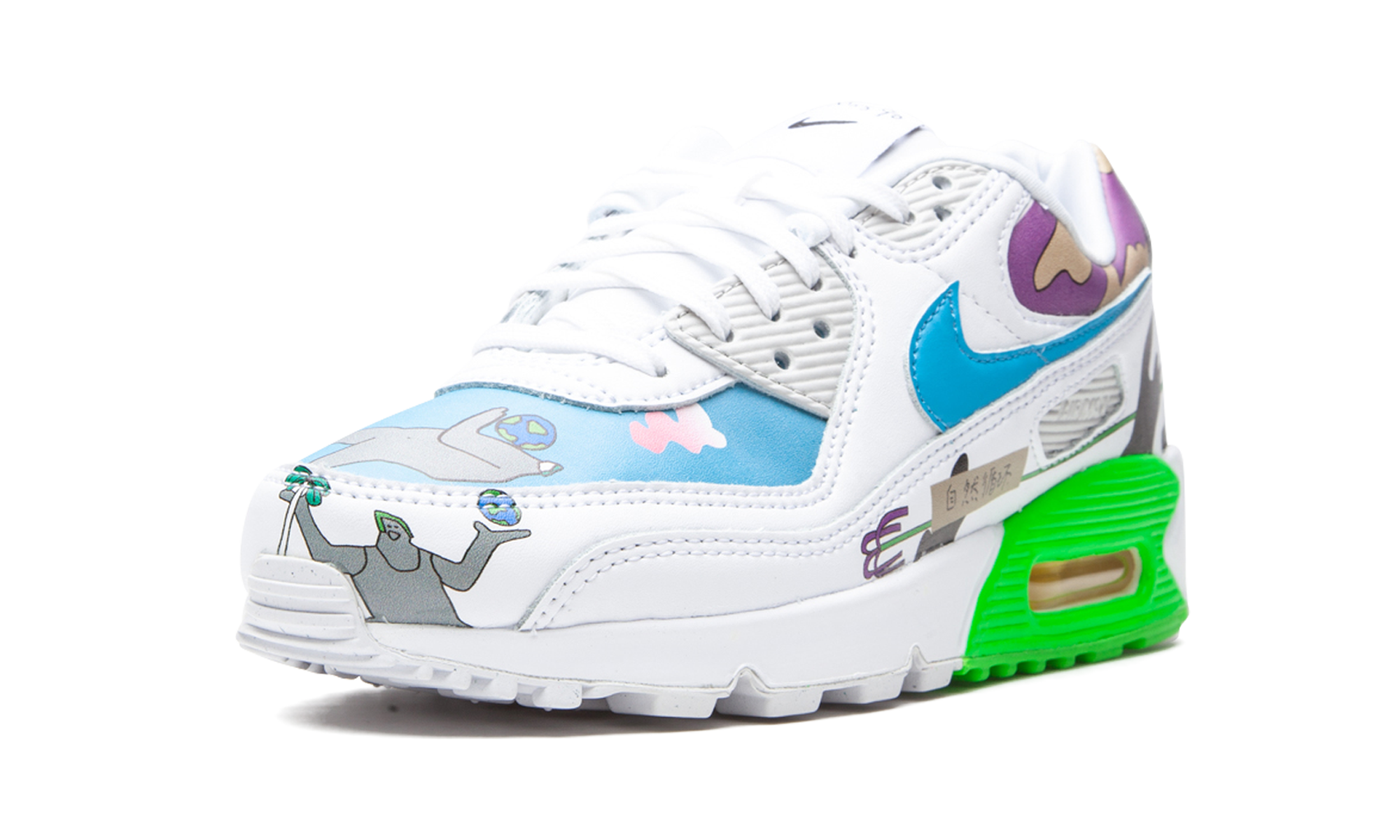 Flyleather Air Max 90 Qs "ruohan Wang" - 4