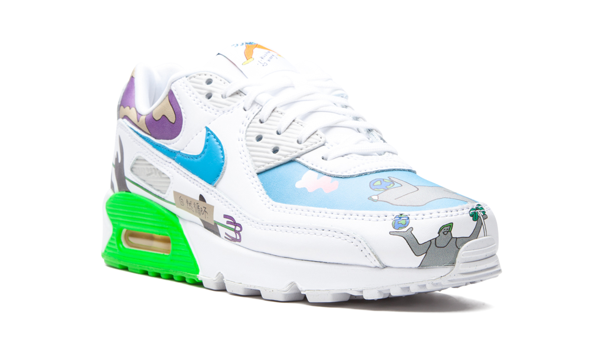 Flyleather Air Max 90 Qs "ruohan Wang" - 7