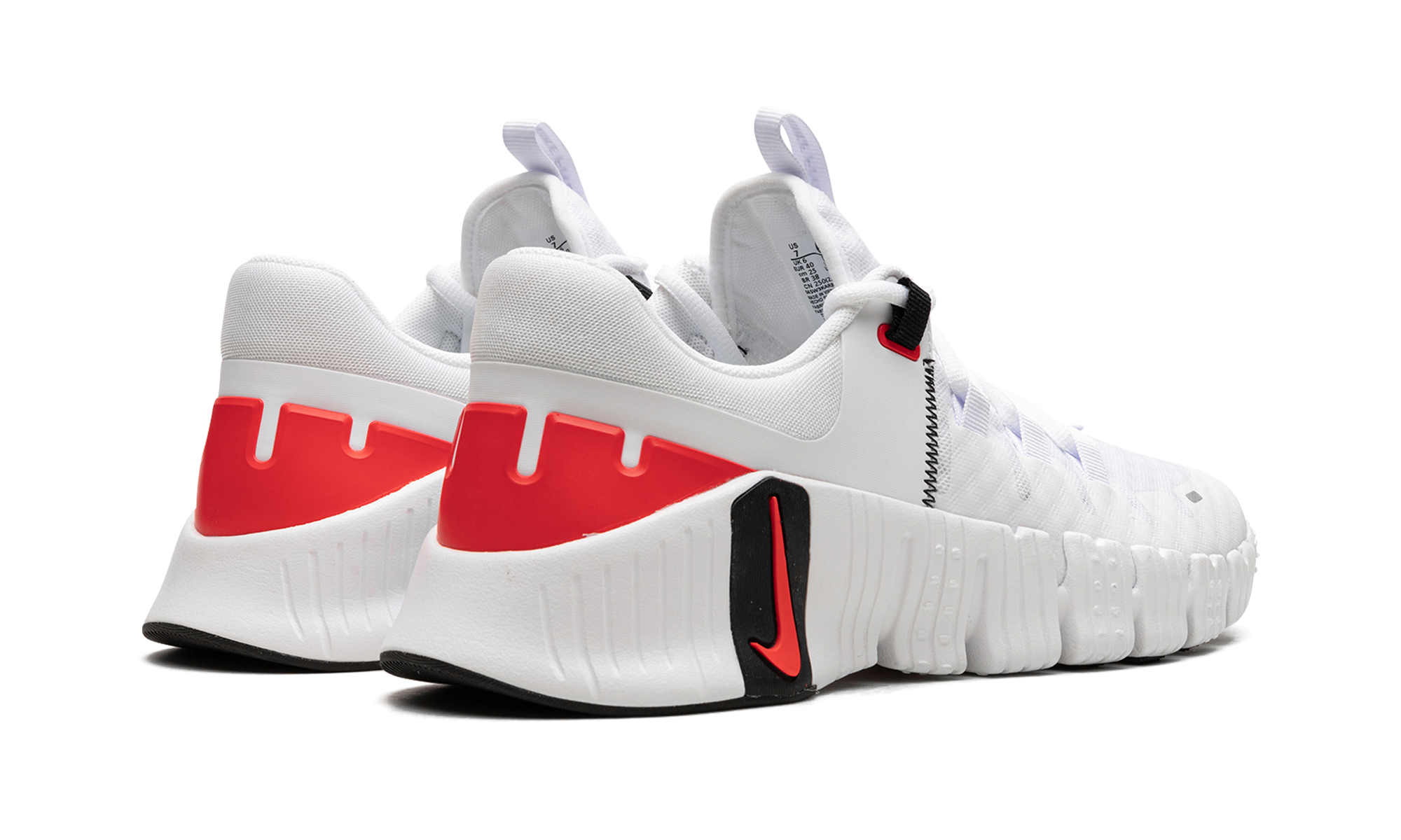 Free Metcon 5 "white Bright Crimson" - 3