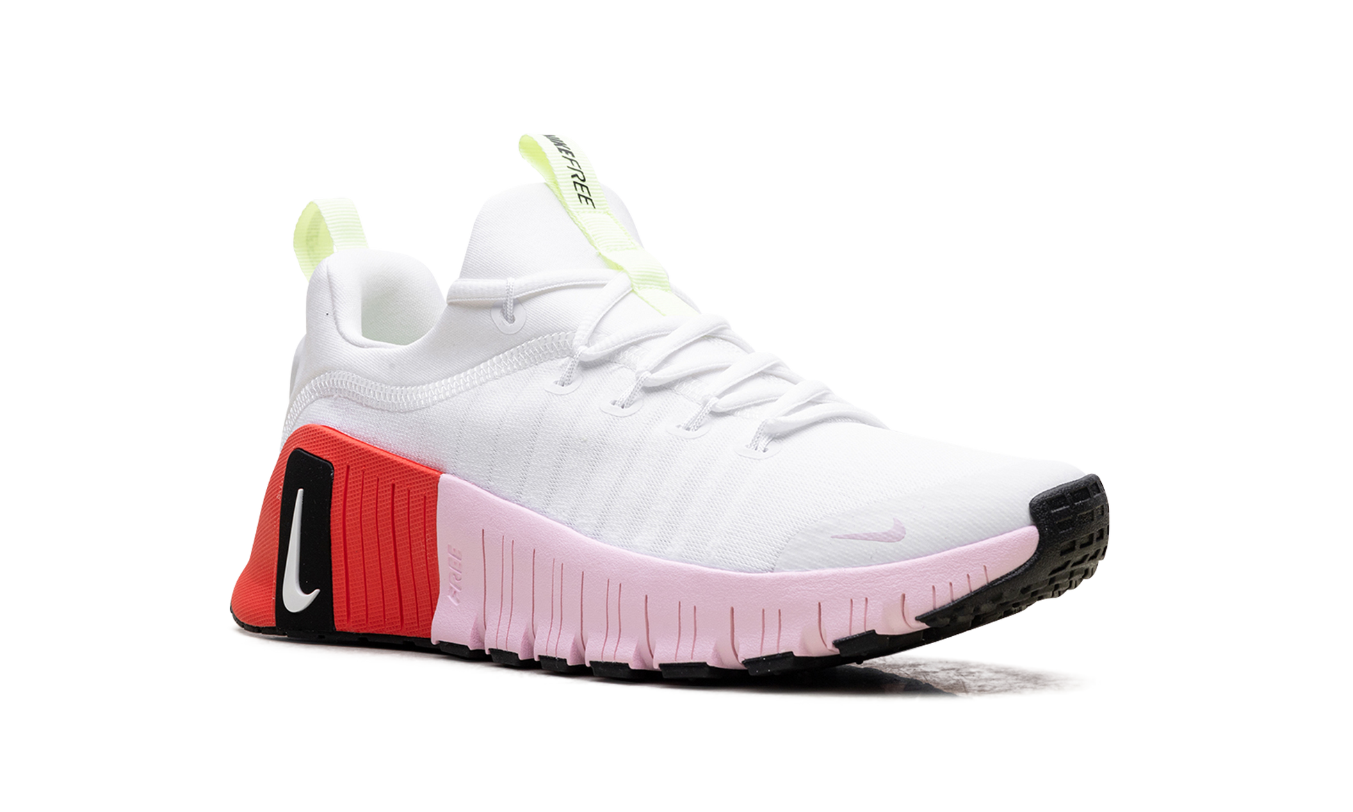 Free Metcon 6 Wmns "white Barely Volt Bright Crimson Pink Foam" - 7