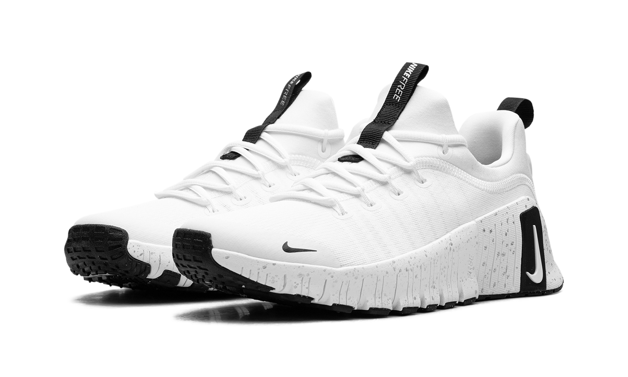 Free Metcon 6 Wmns "white Metallic Silver Light Smoke Grey Black" - 2
