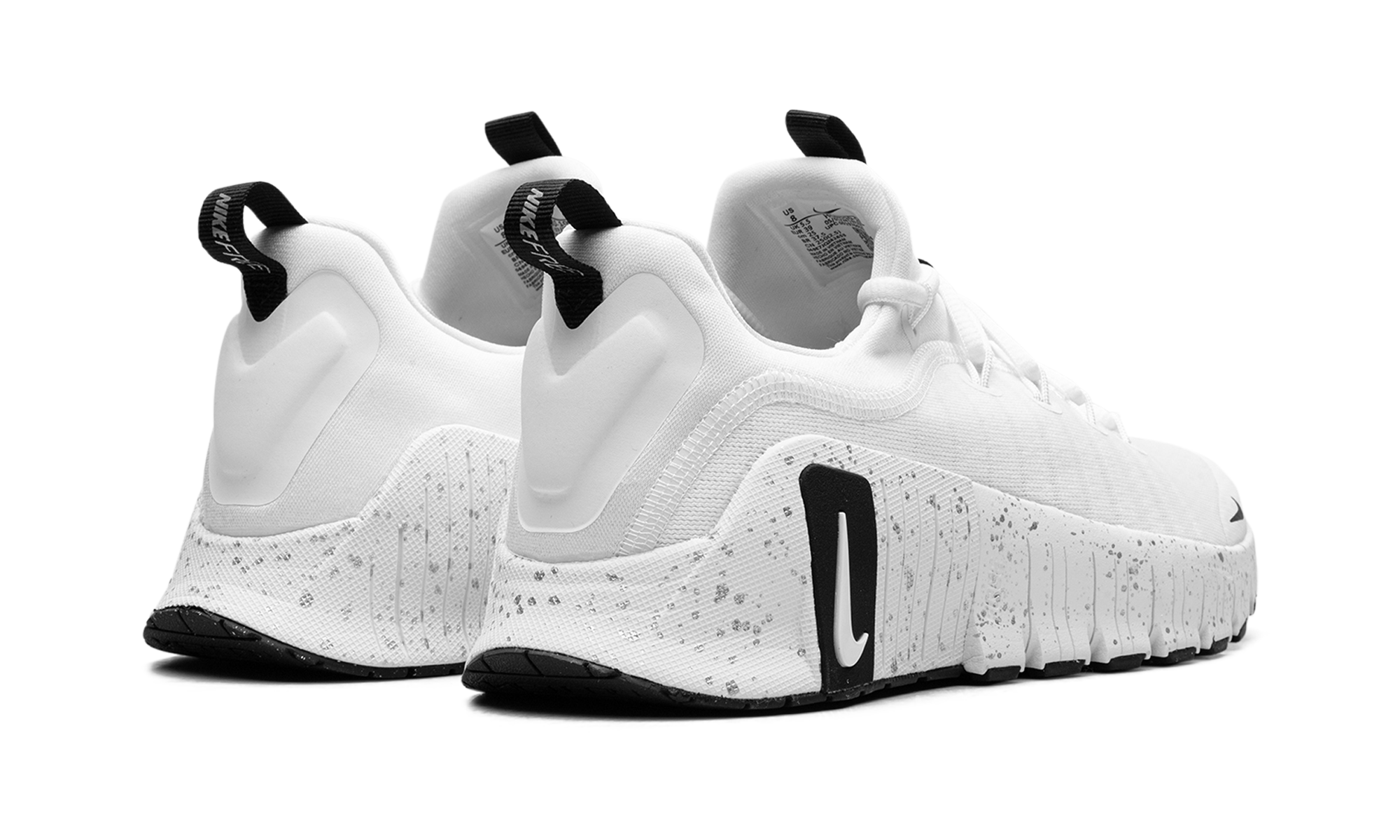 Free Metcon 6 Wmns "white Metallic Silver Light Smoke Grey Black" - 3