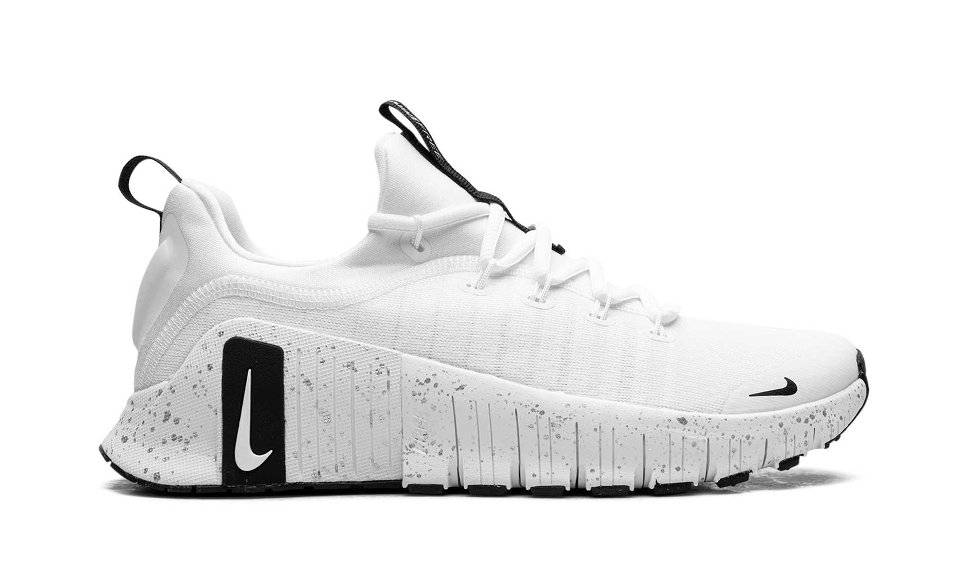 Free Metcon 6 Wmns "white Metallic Silver Light Smoke Grey Black" - 6