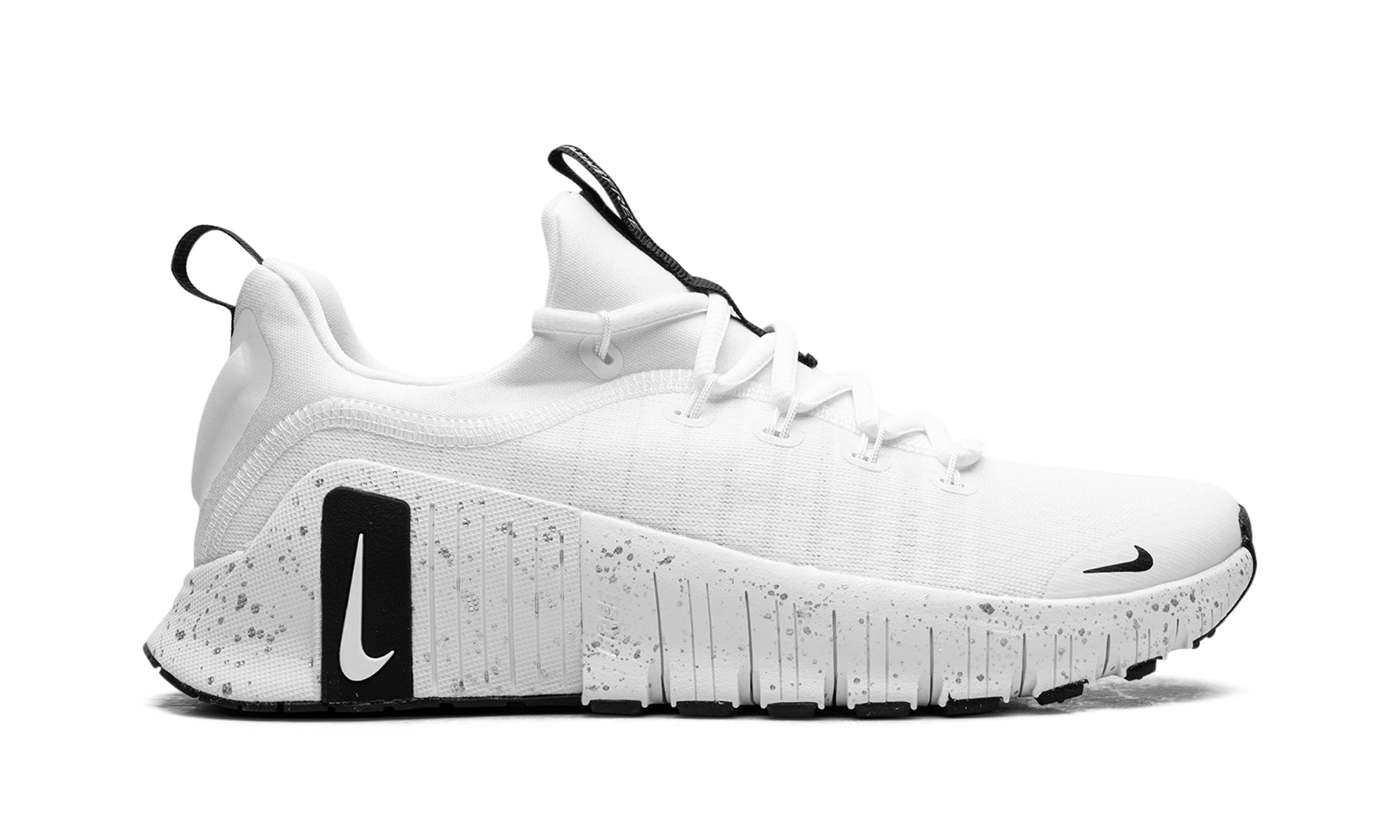 Free Metcon 6 Wmns "white Metallic Silver Light Smoke Grey Black" - 6