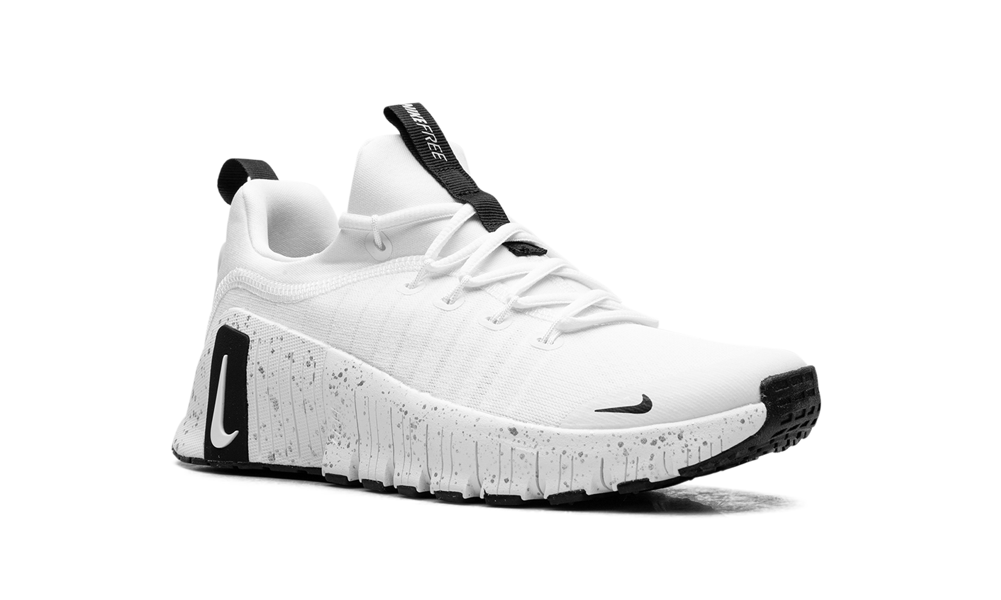 Free Metcon 6 Wmns "white Metallic Silver Light Smoke Grey Black" - 7
