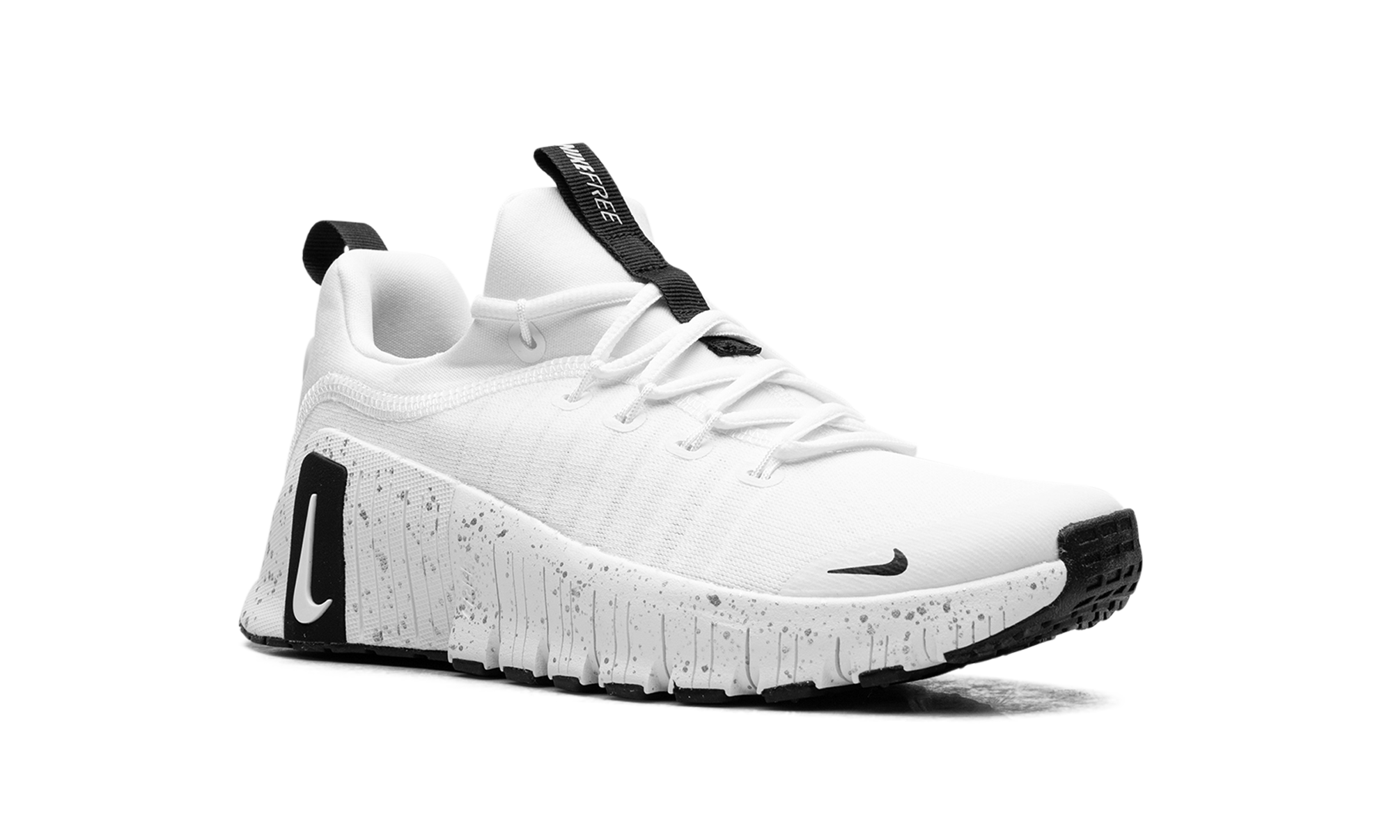 Free Metcon 6 Wmns "white Metallic Silver Light Smoke Grey Black" - 7