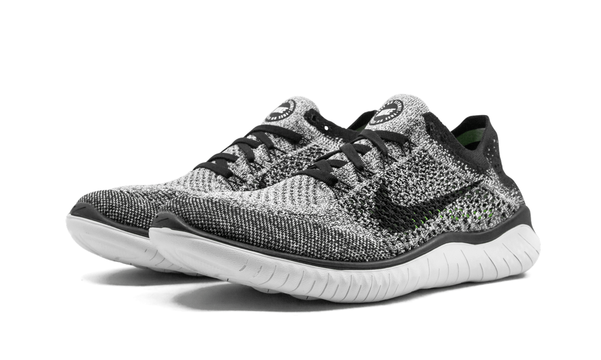 Free Rn Flyknit 2018 "oreo" - 2