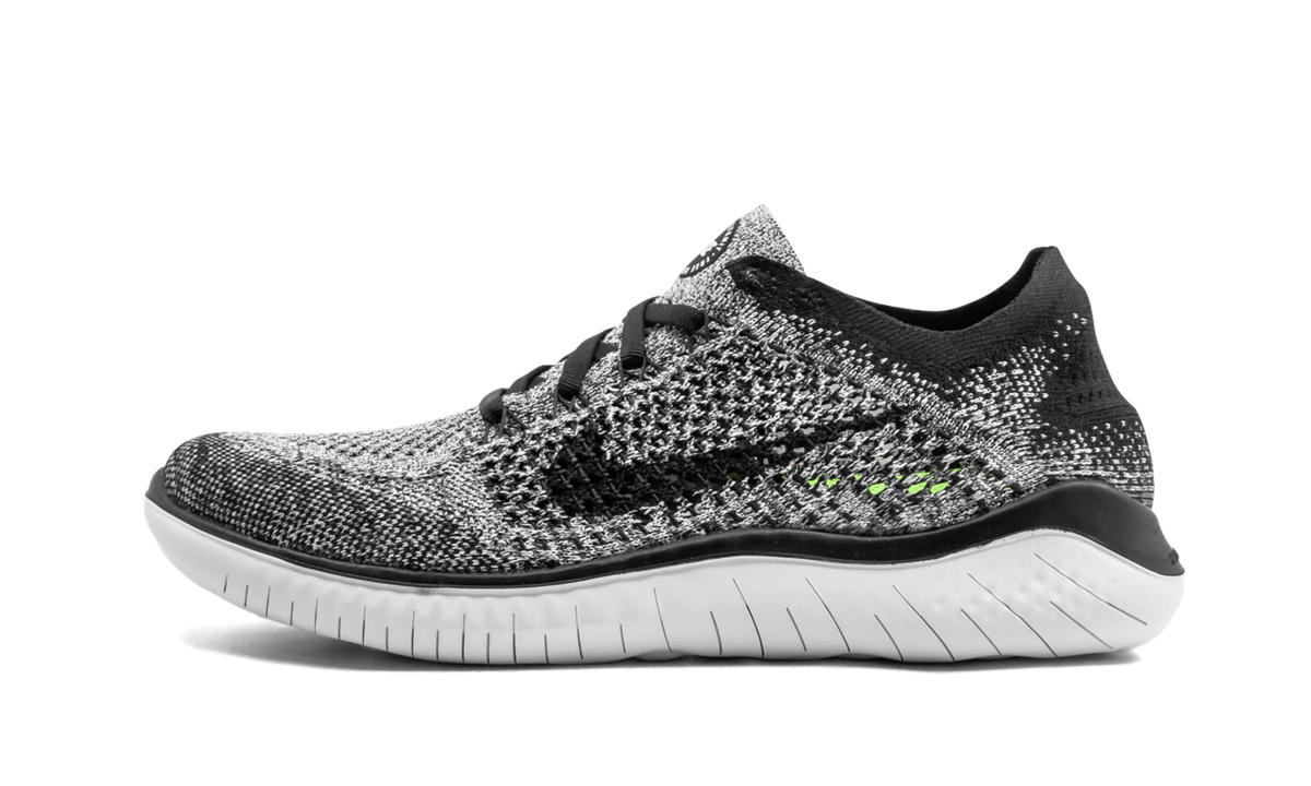 Free Rn Flyknit 2018 Wmns "oreo" - 1