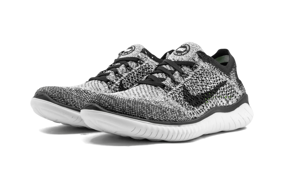 Free Rn Flyknit 2018 Wmns "oreo" - 2