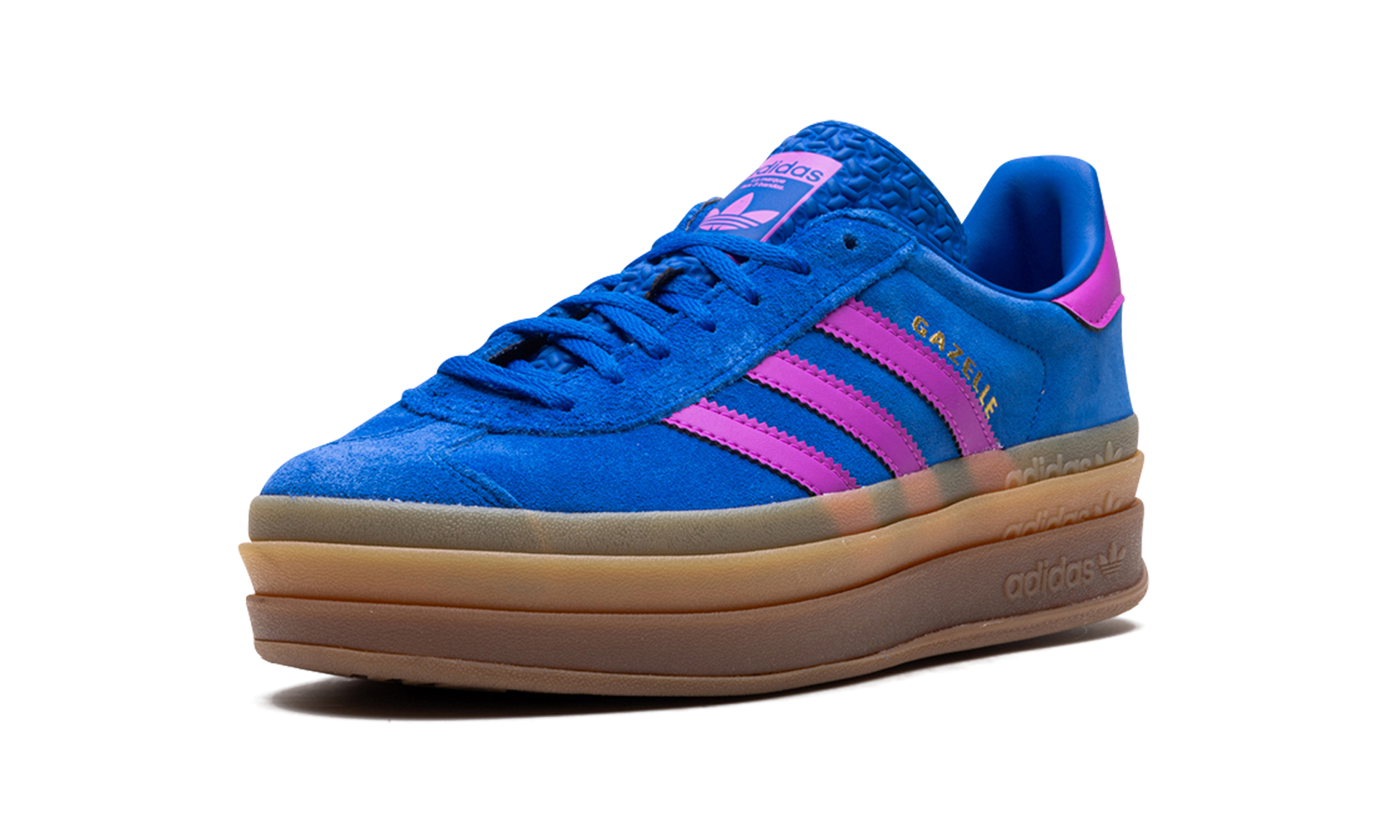 Gazelle Bold Wmns "bold Blue Lucid Pink" - 4