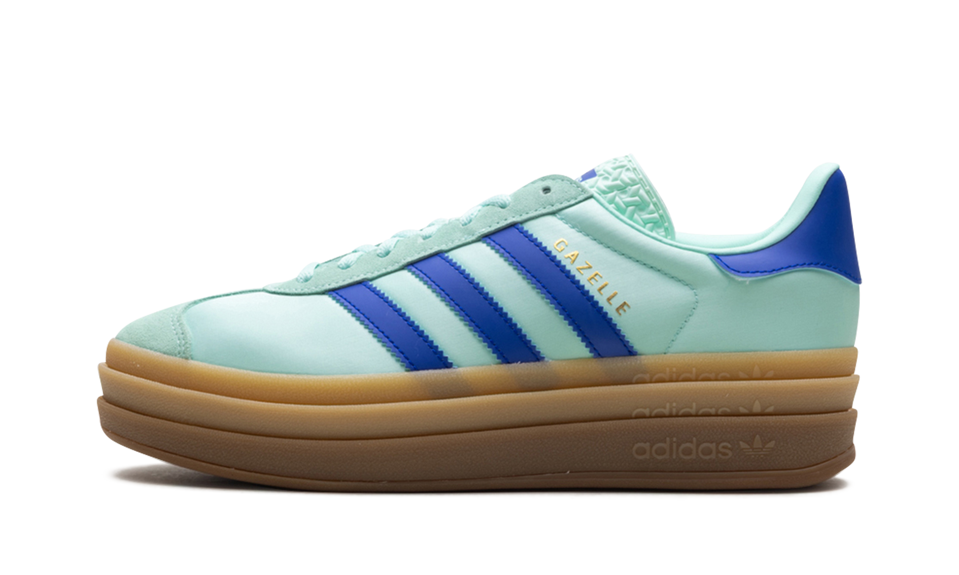 Gazelle Bold Wmns "clear Mint Lucid Blue Gold Metallic" - 1