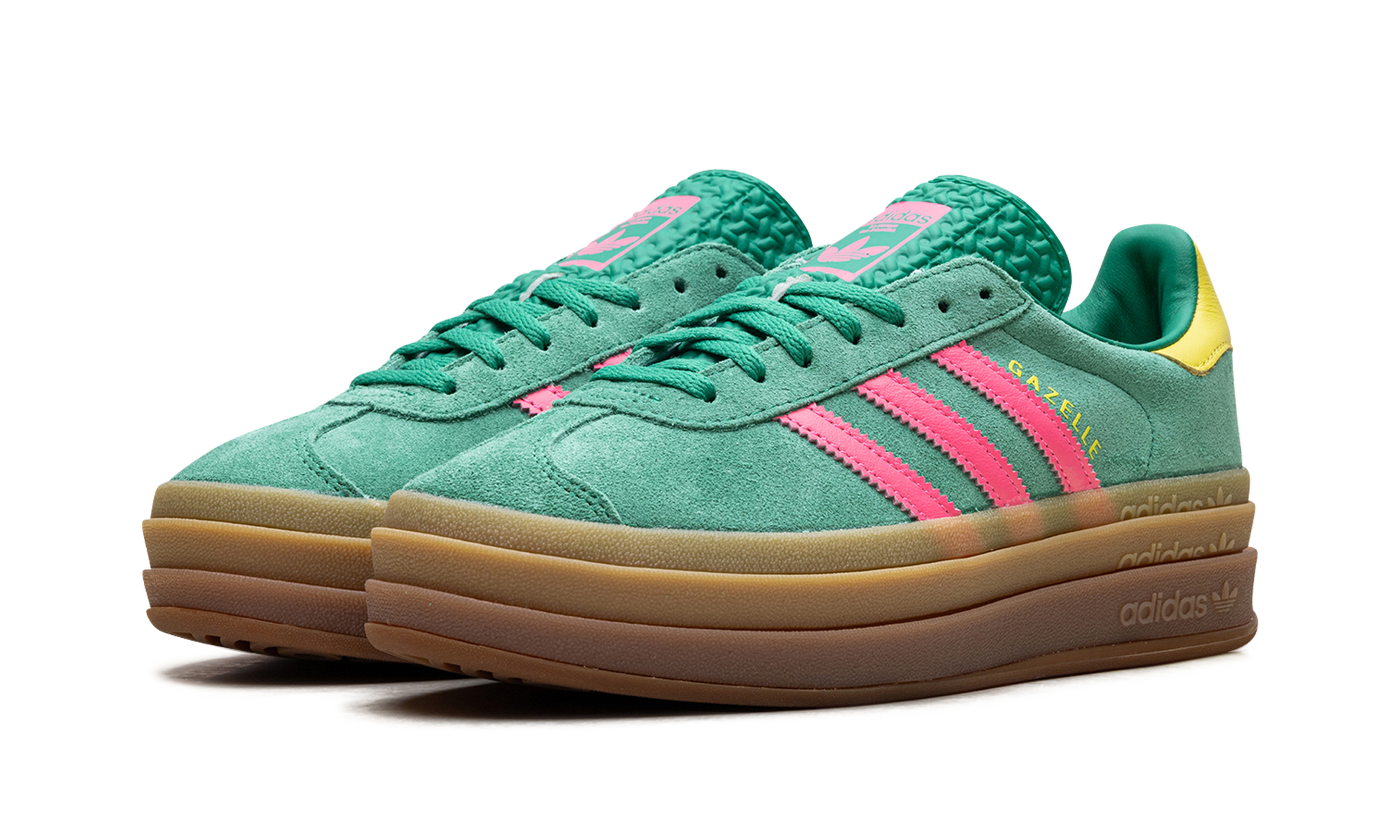 Gazelle Bold Wmns "court Green Lucid Pink" - 2