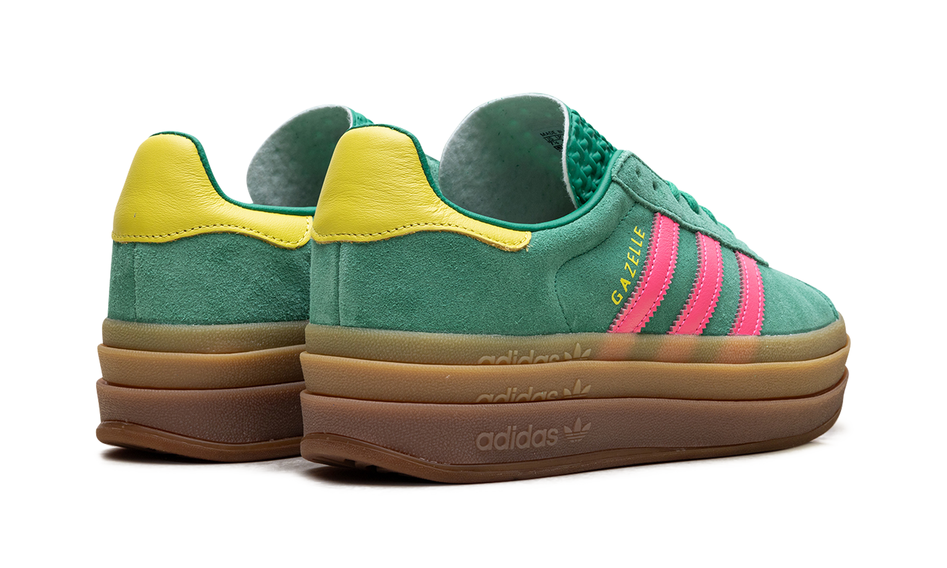 Gazelle Bold Wmns "court Green Lucid Pink" - 3