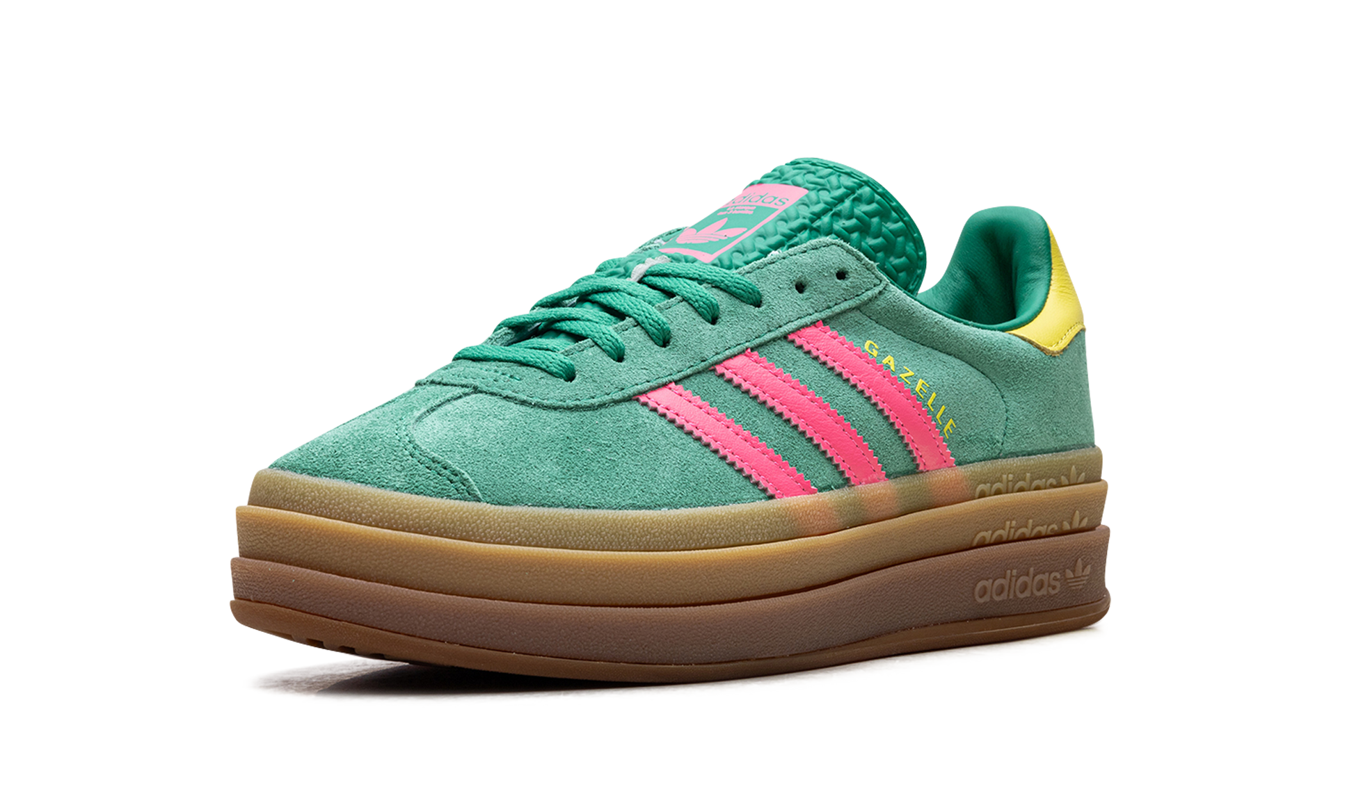 Gazelle Bold Wmns "court Green Lucid Pink" - 4